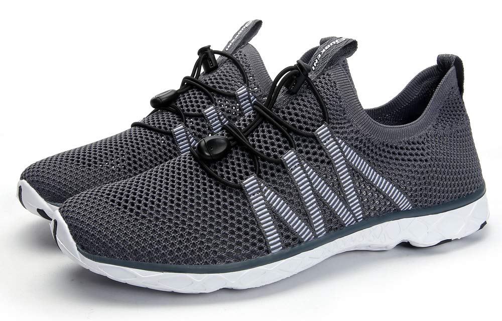 SUOKENI Men's Quick Dry Slip-On Water Shoes for Beach, Swimming, Surfing & Water Sports - Lightweight & Comfortable for Outdoor Activities