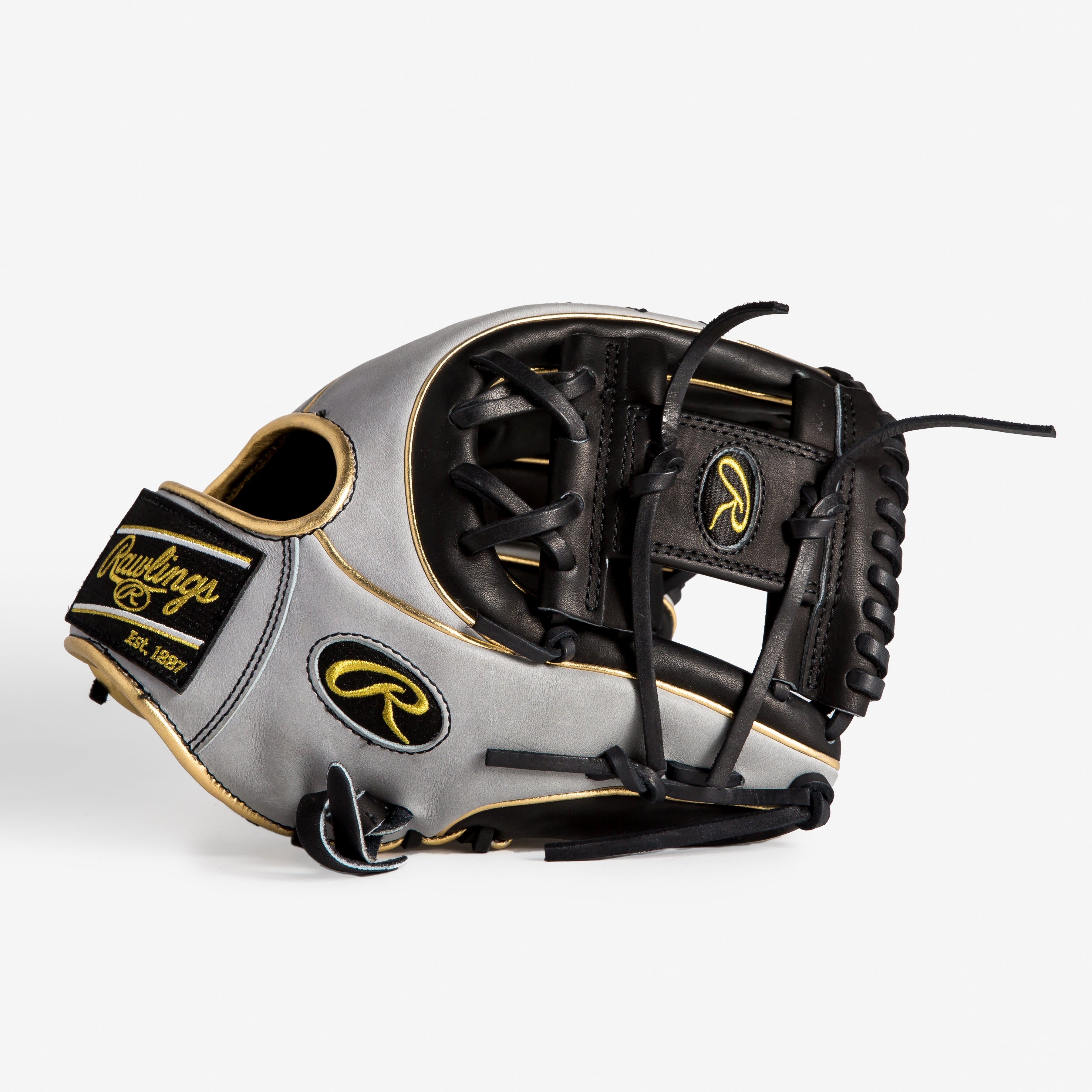 Rawlings Heart of the Hide 11.5 Inch Baseball Glove PRO234-2BG - Premium Leather Fielding Mitt for Baseball Players, Ideal for Infield & Outfield Practice Games