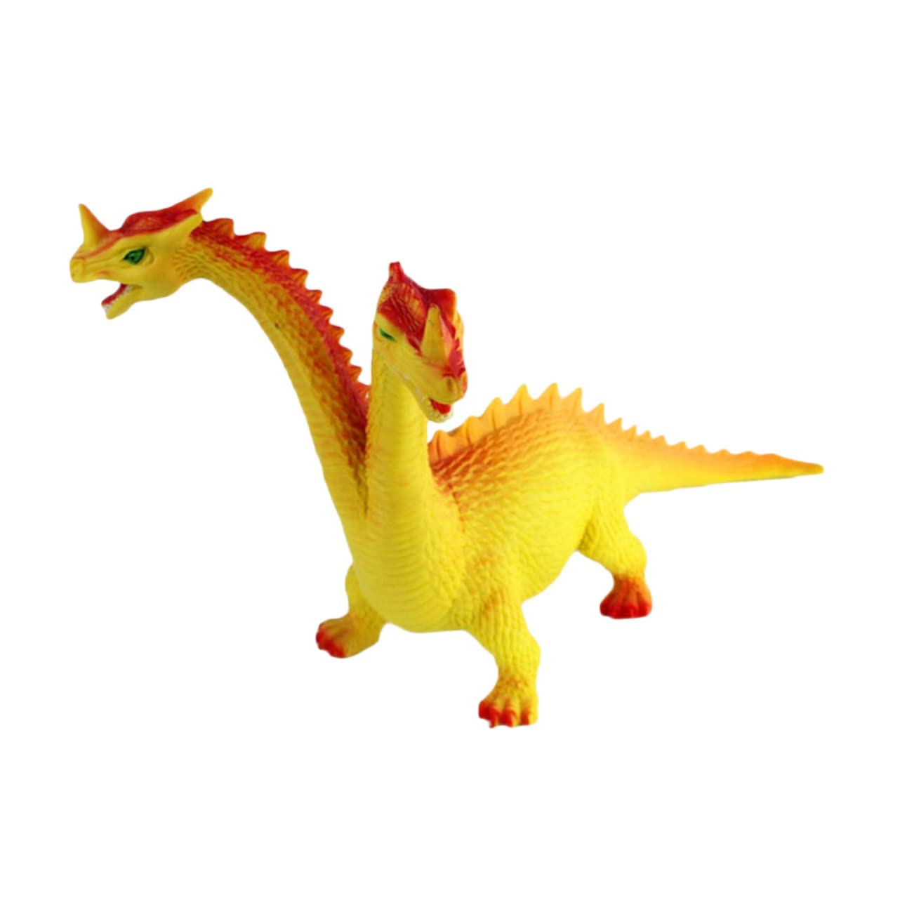 Vivid Two-Headed Dinosaur Model Toy - Educational Wild Animal Playset for Kids, Perfect for Boys' Parent-Child Interaction, Dinosaur-Themed Learning & Imaginative Play