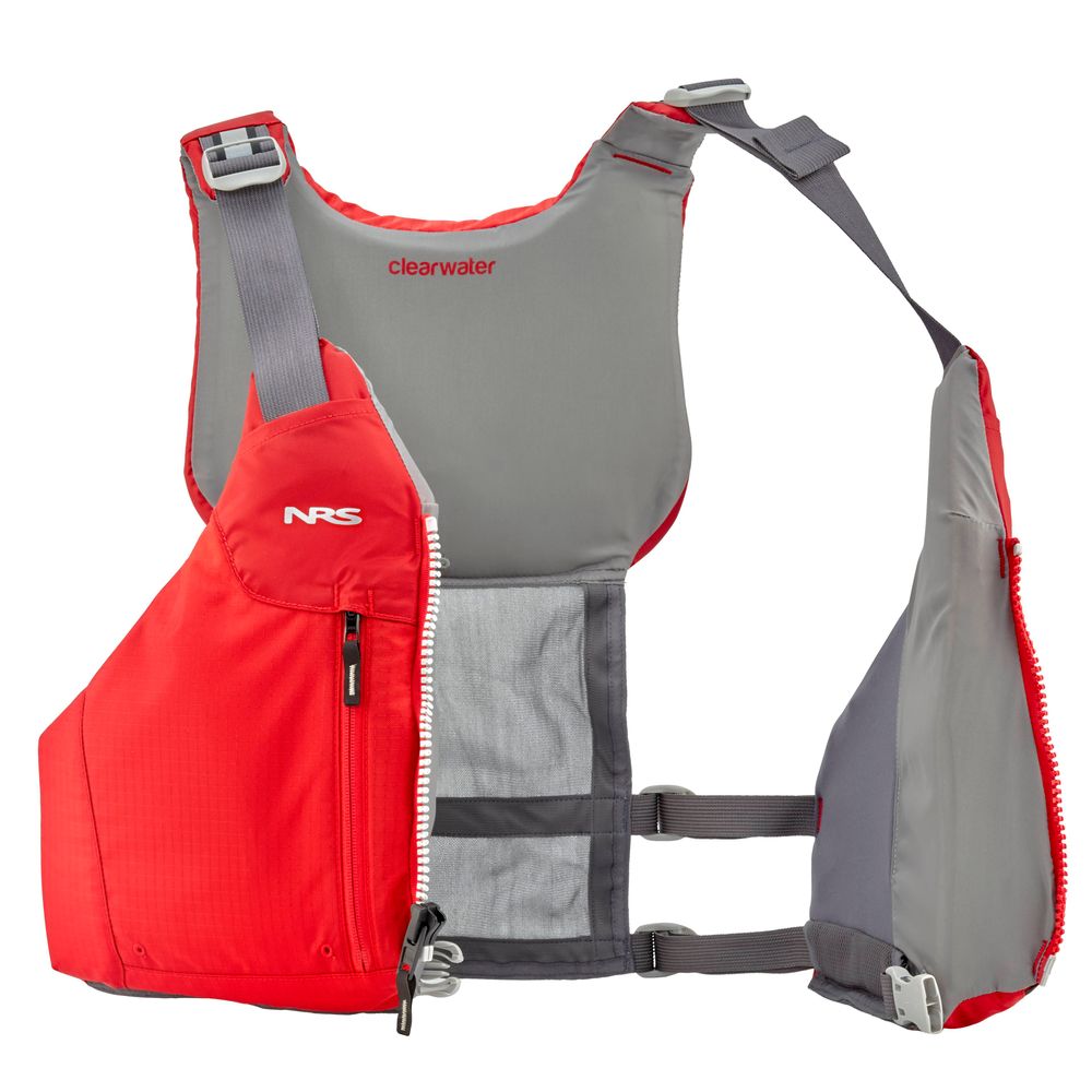 NRS Clearwater Life Jacket - USCG Approved PFD for Kayaking, Boating & Water Sports | Durable Comfort for Adults | Closeout Sale