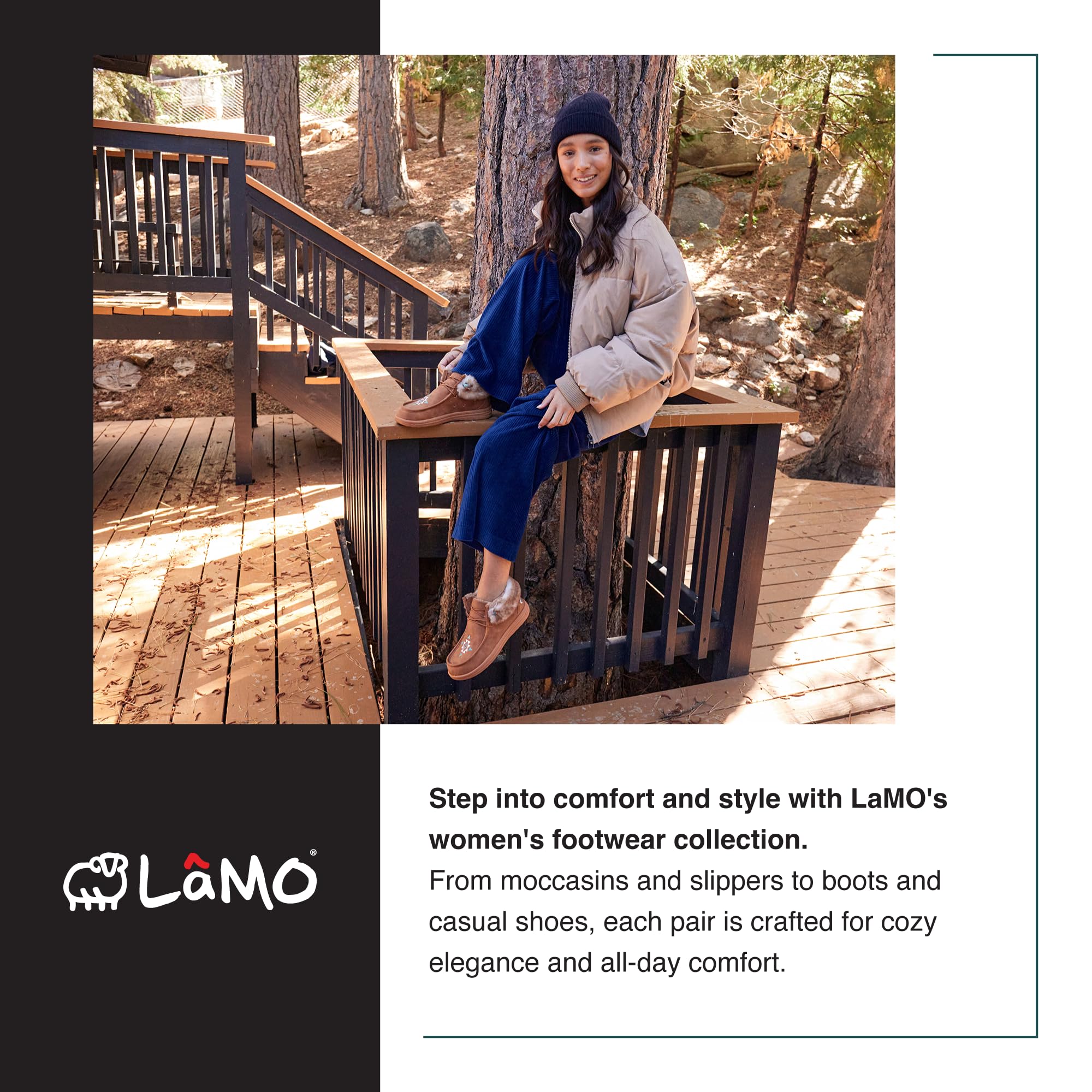 Lamo Women's Cozy Wrap Slippers - Soft Indoor House Shoes for Relaxing at Home, Spa & Lounging