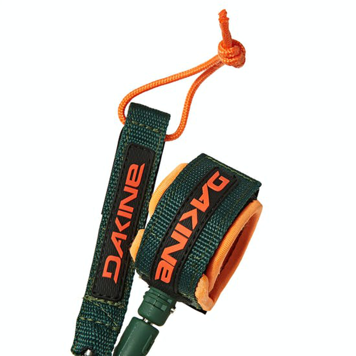 Dakine Kainui Team 6' X 1/4 Surf Leash - Olive Green for Surfing, Paddleboarding & Water Sports | Durable & Comfortable Ocean Gear