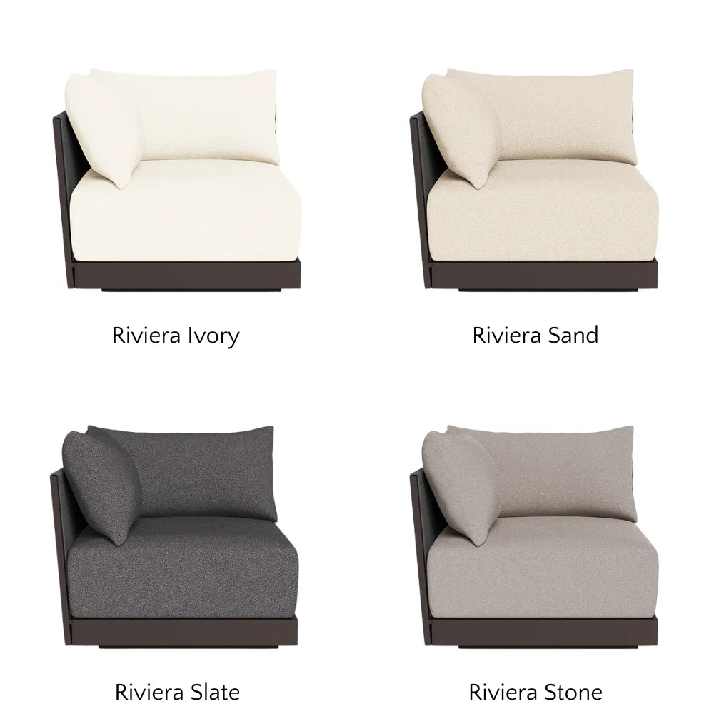 Antigua Outdoor Corner Sectional Sofa Set - Waterproof Wicker Patio Furniture with Cushions - Perfect for Backyard, Poolside & Garden Relaxation