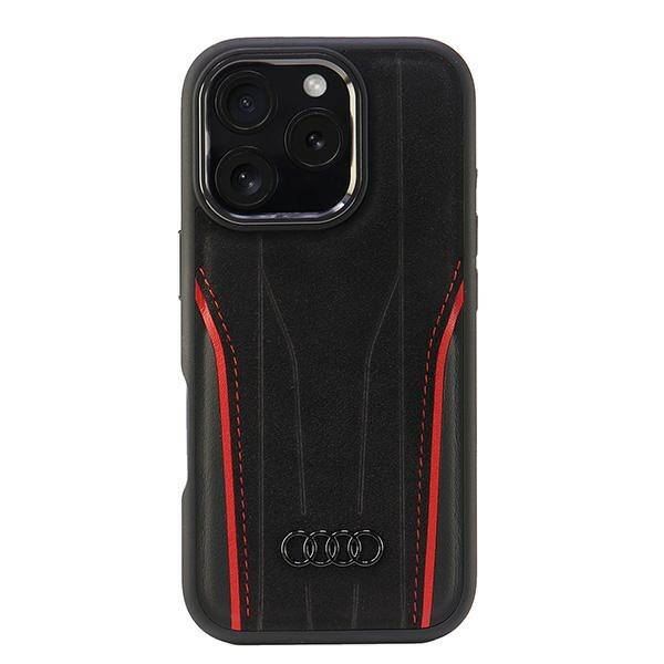 Audi Genuine Leather MagSafe Case for iPhone 16 Pro 6.3