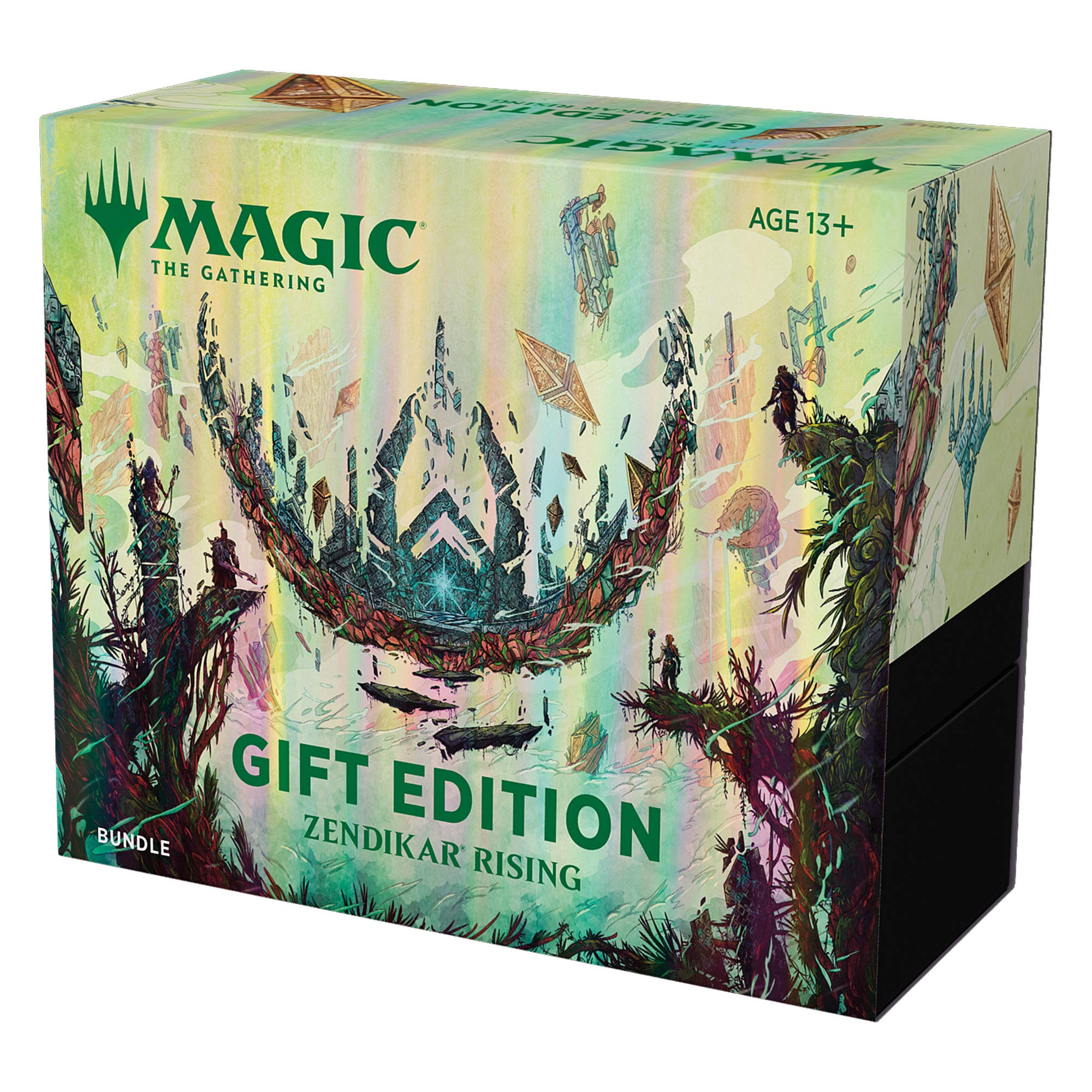 Magic: The Gathering Zendikar Rising Gift Bundle - 10 Draft Booster Packs + 1 Collector Booster with Premium Accessories | MTG Card Game Expansion for Collectors & Players | Perfect for Game Nights, Tournaments & Gifting