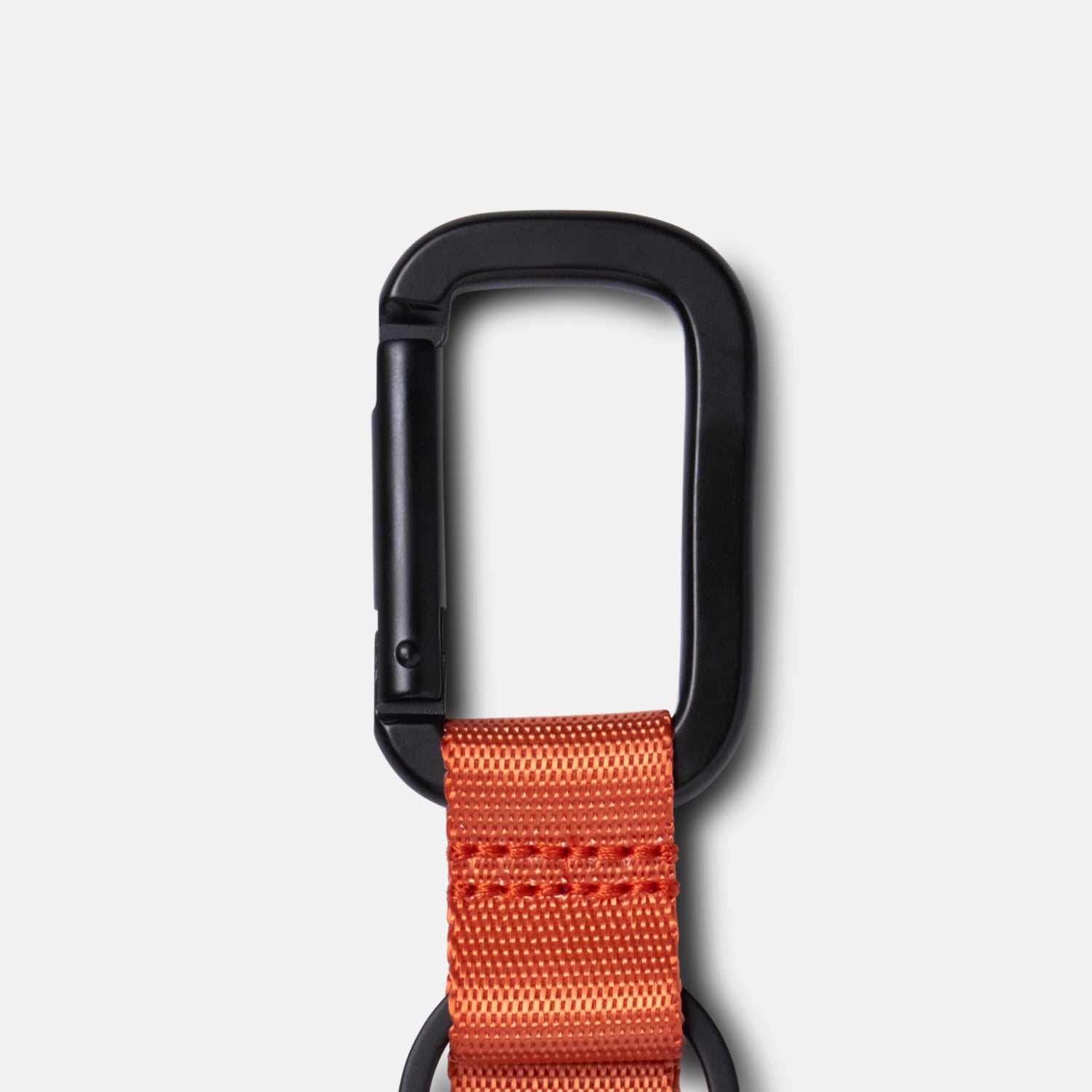 Basecamp Orange Everyday Keychain - Durable & Stylish Key Holder for Home, Office, and Outdoor Adventures