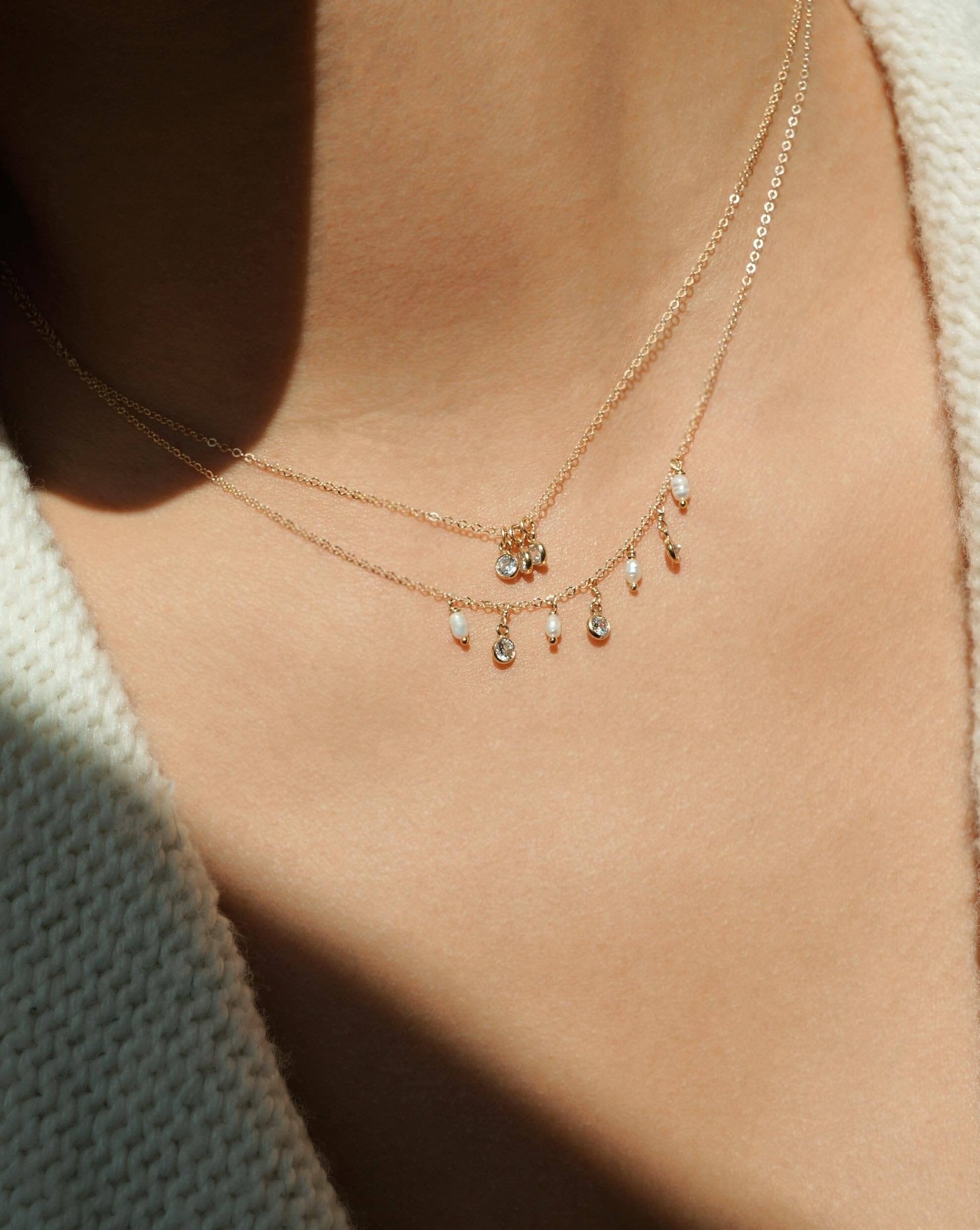 Trizare Elegant Necklace for Women - Sterling Silver Pendant Jewelry Gift for Her - Perfect for Parties, Weddings & Special Occasions