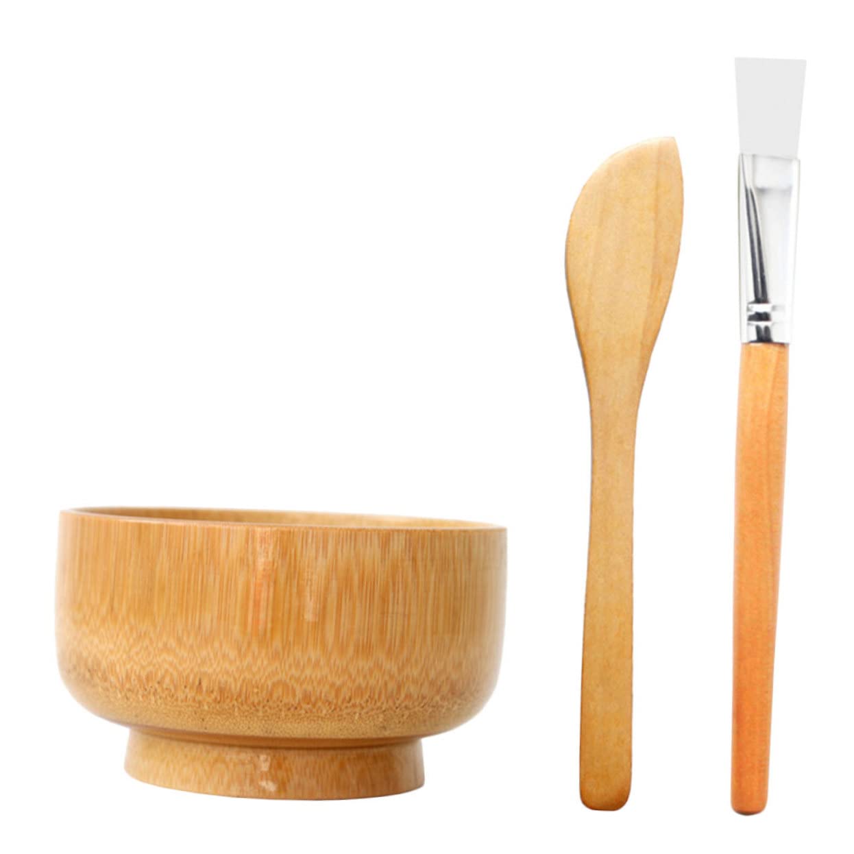Professional DIY Mask Mixing Bowl Set with Scraper & Brush - Beauty Salon & Home Spa Facial Care Kit for At-Home Skincare Routine