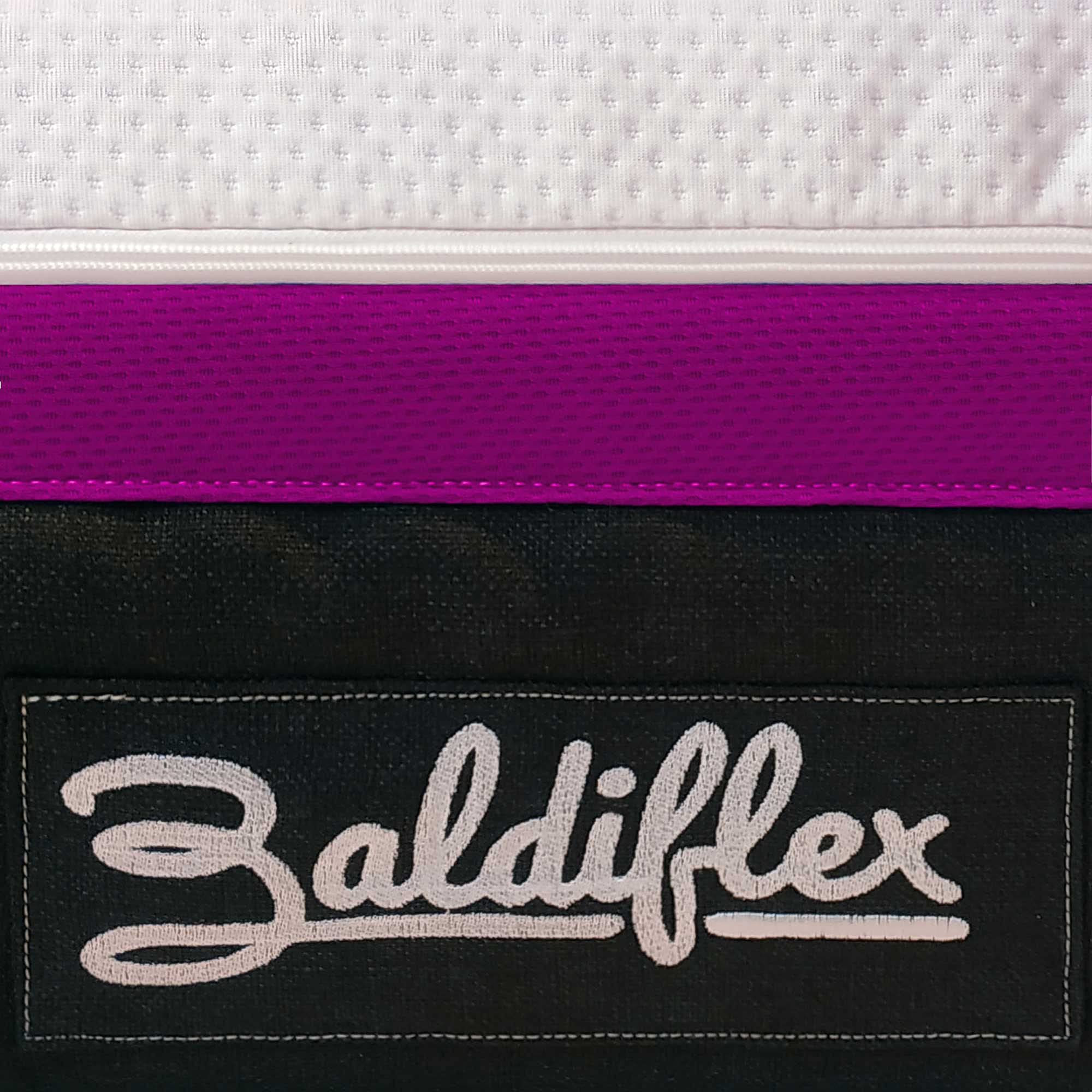 Baldiflex HiGel Memory Foam Mattress - Single Size (80x190x25cm) Viscoelastic Gel Mattress for Pressure Relief & Back Support - Perfect for Small Bedrooms, Guest Beds & Dorm Rooms
