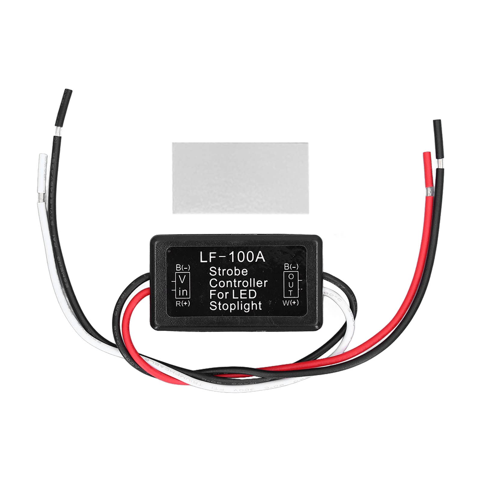 50W ABS Car Light Flash Module - Durable Brake Strobe Controller for Vehicles | High Stability LED Light Control for Trucks, Motorcycles & Emergency Vehicles