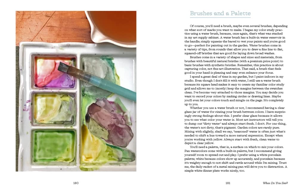 Color In and Out of the Garden: Watercolor Painting Techniques for Artists, Gardeners & Nature Lovers - Perfect for Botanical Art, Nature Journaling & Relaxation