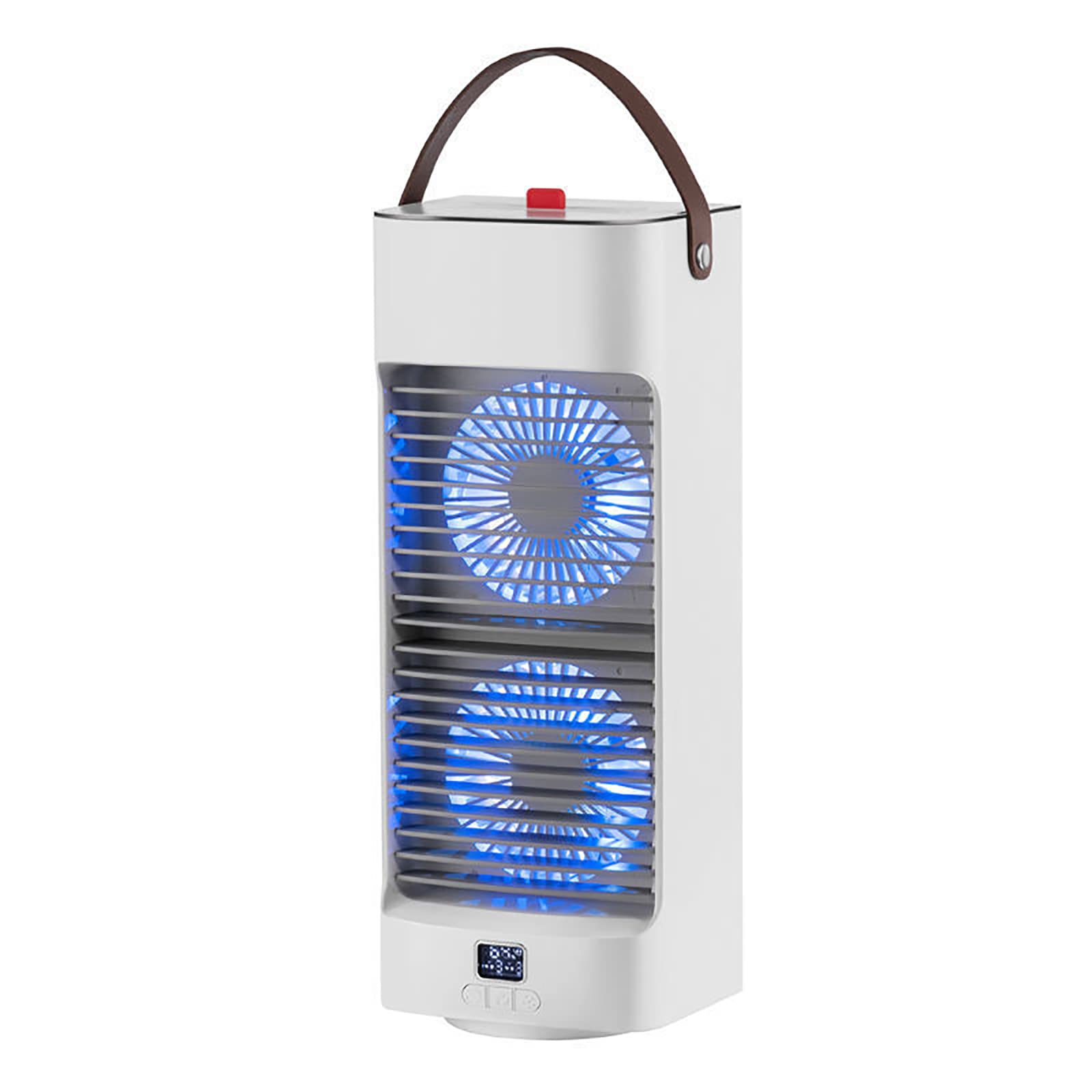 Jucyuanhang Portable Air Conditioner - Mini Personal Air Cooler with Night Light, 3-Speed Adjustable Cooling, Smart Digital Display - Perfect for Bedroom, Office & Small Spaces