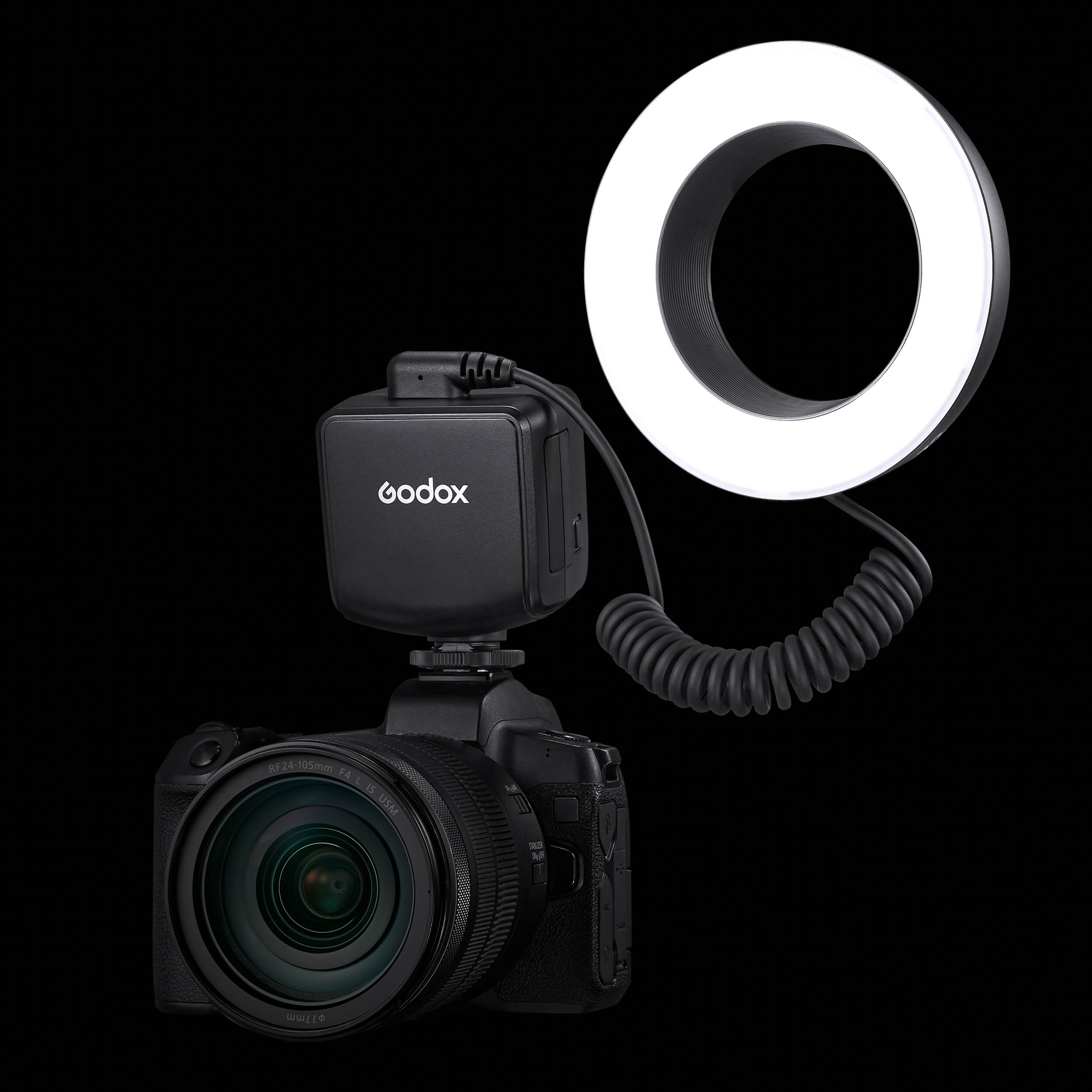 RING72 8W Daylight Balanced LED Macro Ring Light for DSLR Camera Photography - Perfect for Close-Up Shots, Product Photography & Videography
