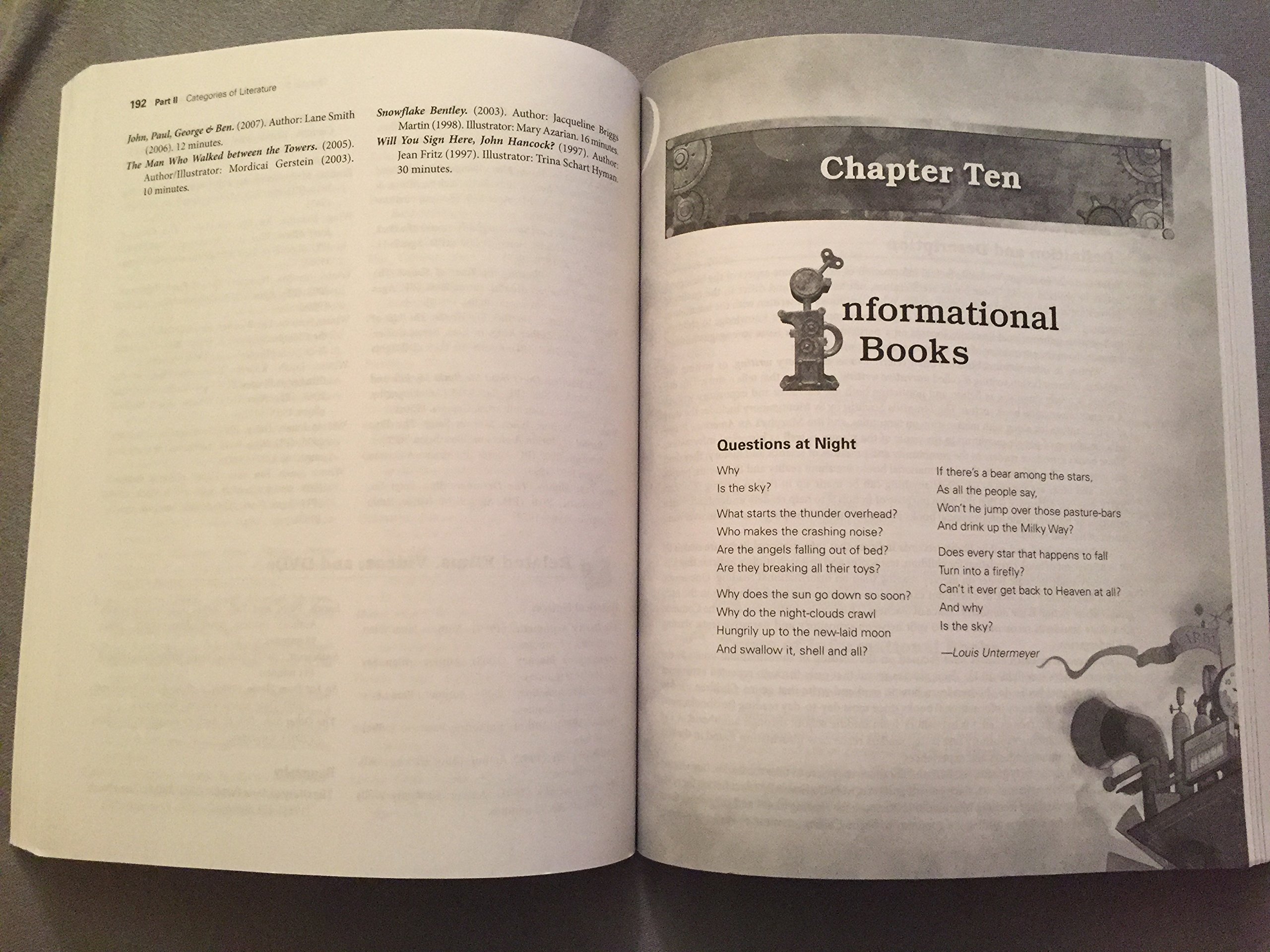 Essentials of Children's Literature 8th Edition - Textbook for Educators & Parents | Classroom Teaching & Homeschooling Resource