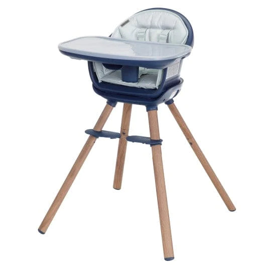 Maxi Cosi Moa 8-in-1 Convertible High Chair for Babies & Toddlers - Adjustable Height, Reclining Seat, Easy Clean - Perfect for Dining, Feeding & Playtime at Home