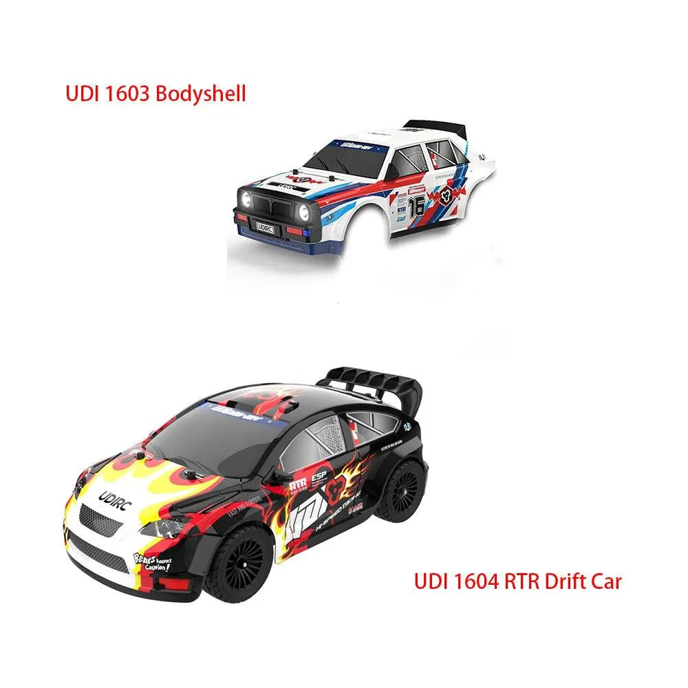 UDIRC UD1604 PRO 1:16 Scale 2.4GHz Remote Control Brushless High-Speed RC Car - 40KM/H Racing & Drifting for Kids & Adults - Perfect for Indoor & Outdoor Play, Backyard Racing, and RC Car Competitions