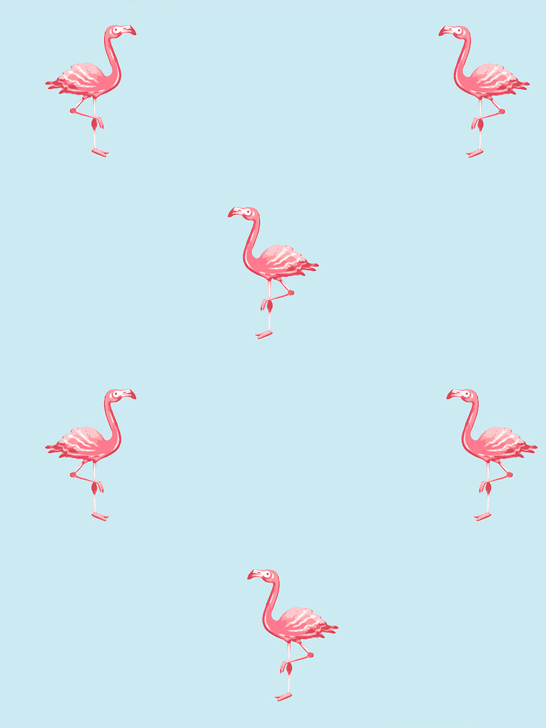 Barbie™ Land Flamingos Wallpaper - Pink Tropical Flamingo Peel & Stick Wall Decor for Girls Room, Nursery, Playroom - Self-Adhesive Removable Wallpaper by Barbie™