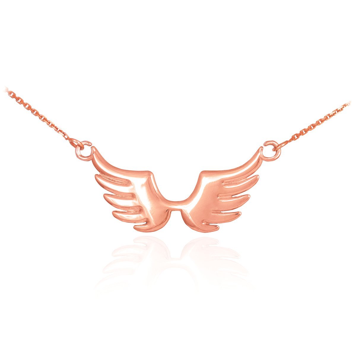 925 Sterling Silver Angel's Wings Charm Necklace for Women - Dainty Wing Pendant Jewelry Gift for Birthday, Christmas & Special Occasions - Perfect for Everyday Wear, Date Night & Spiritual Protection