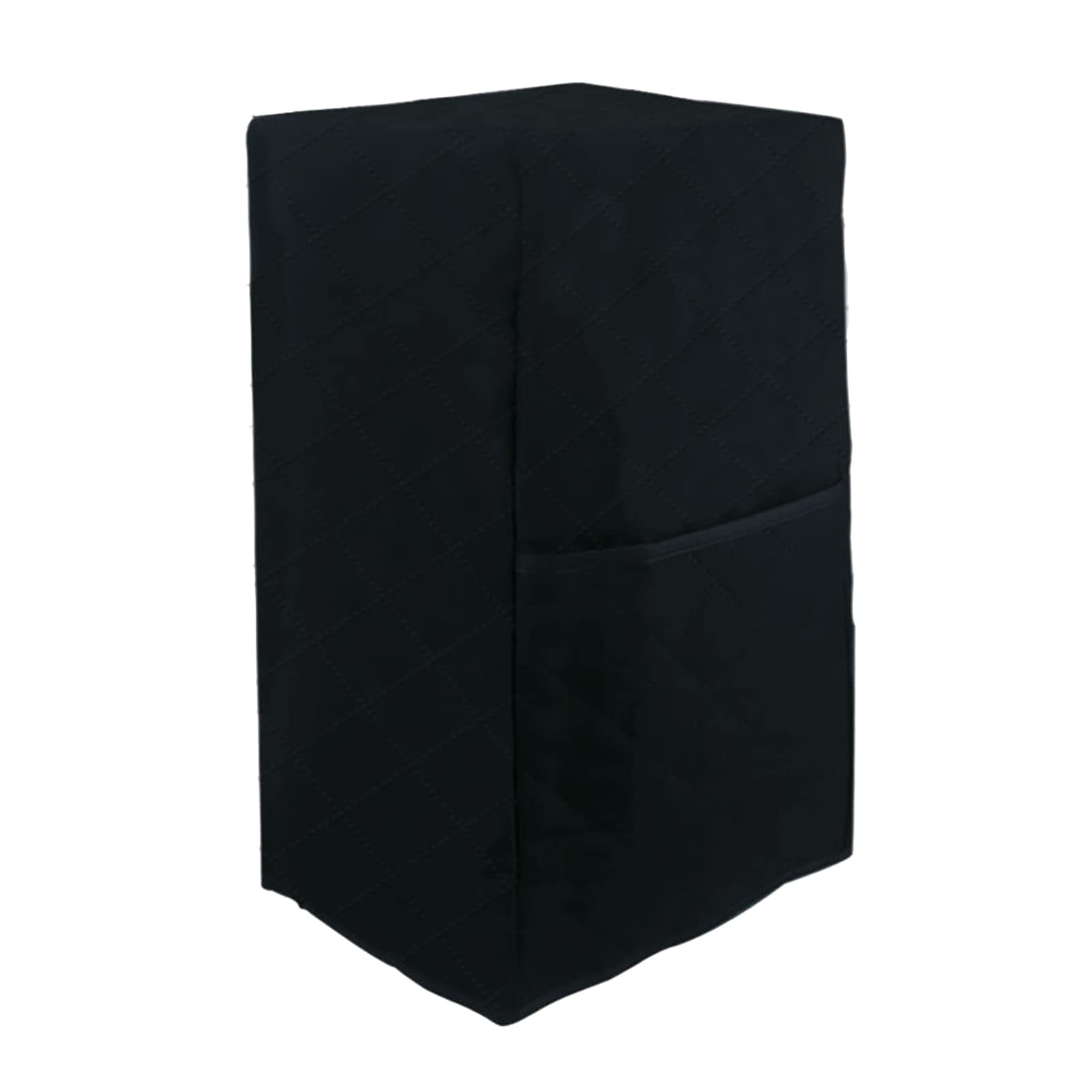 Heavy Duty Blender Cover - Universal Dust Proof & Water Resistant Appliance Cover with Large Front Pocket for KitchenAid, Ninja, Vitamix Blenders - Perfect for Home Kitchen Use & Countertop Protection (Black)