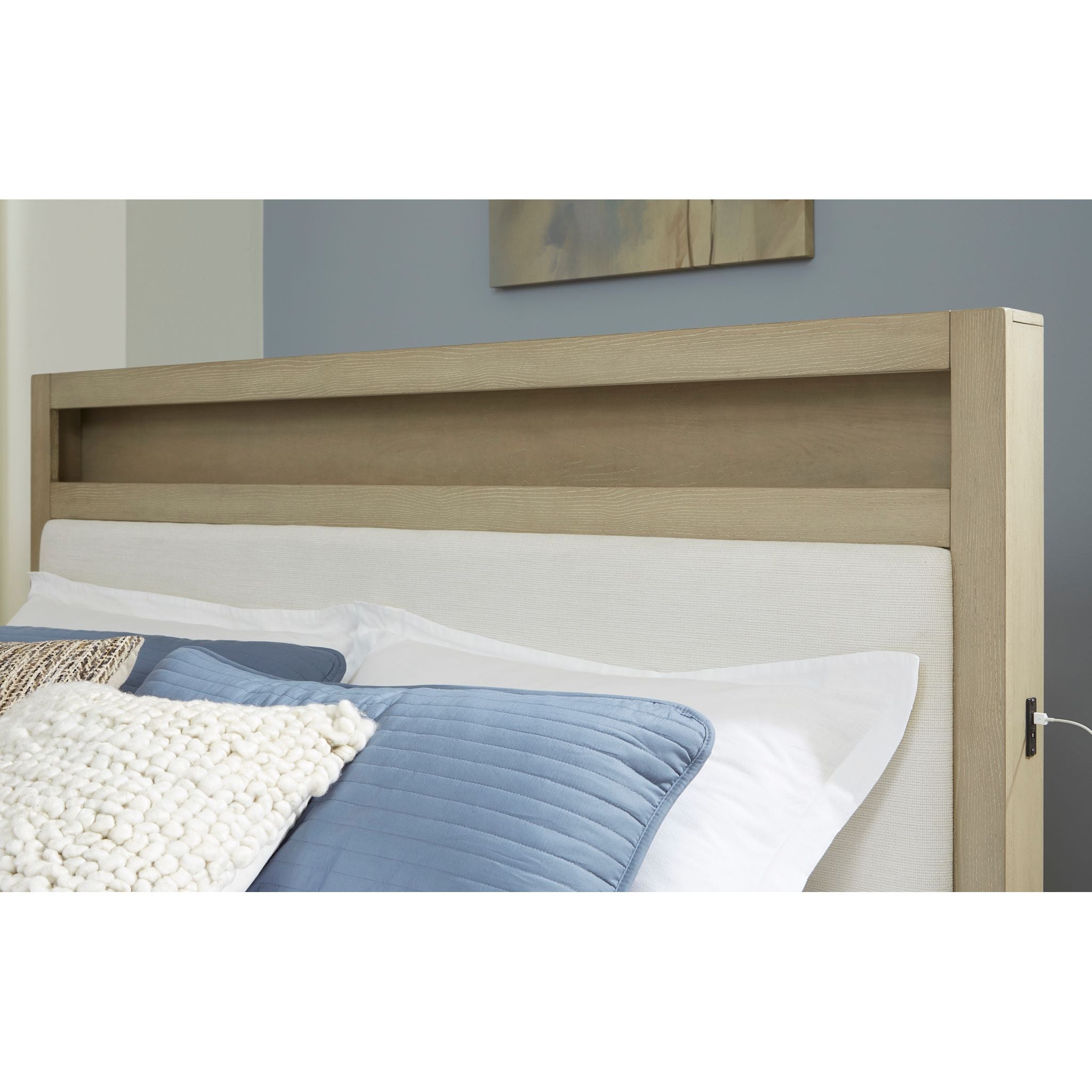 Calmoro Exclusive Bookcase Storage Bed - Stylish Space-Saving Furniture for Small Apartments & Dorm Rooms | Perfect for Organizing Books, Decor & Bedroom Essentials