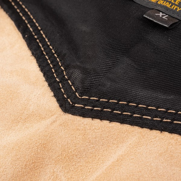 Iron Heart Horsehide Western Shirt - The Pale Rider in Natural Leather - Perfect for Cowboy Style, Western Fashion & Vintage Outfits