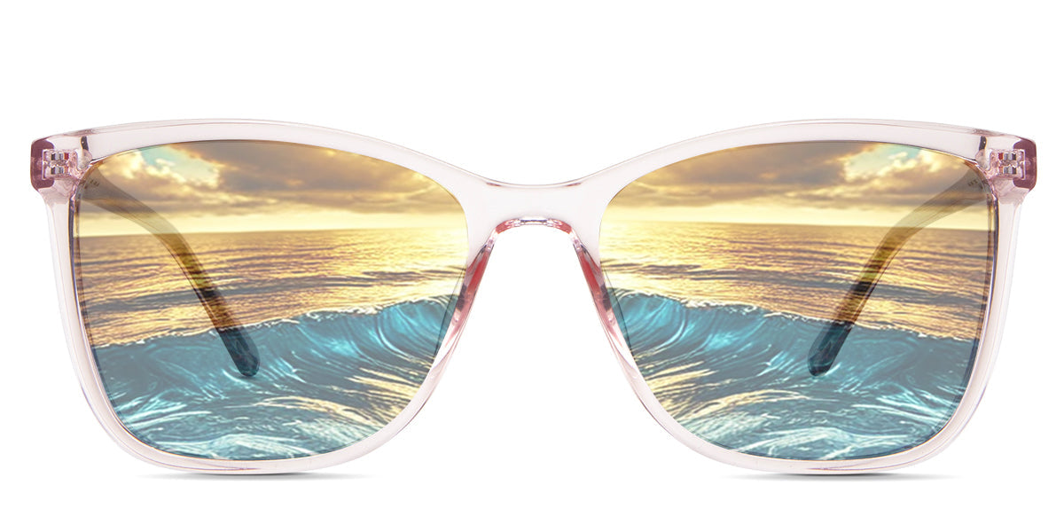 Yassi Women's Prescription Tinted Glasses - Stylish & UV Protection Eyewear for Driving, Reading & Outdoor Activities