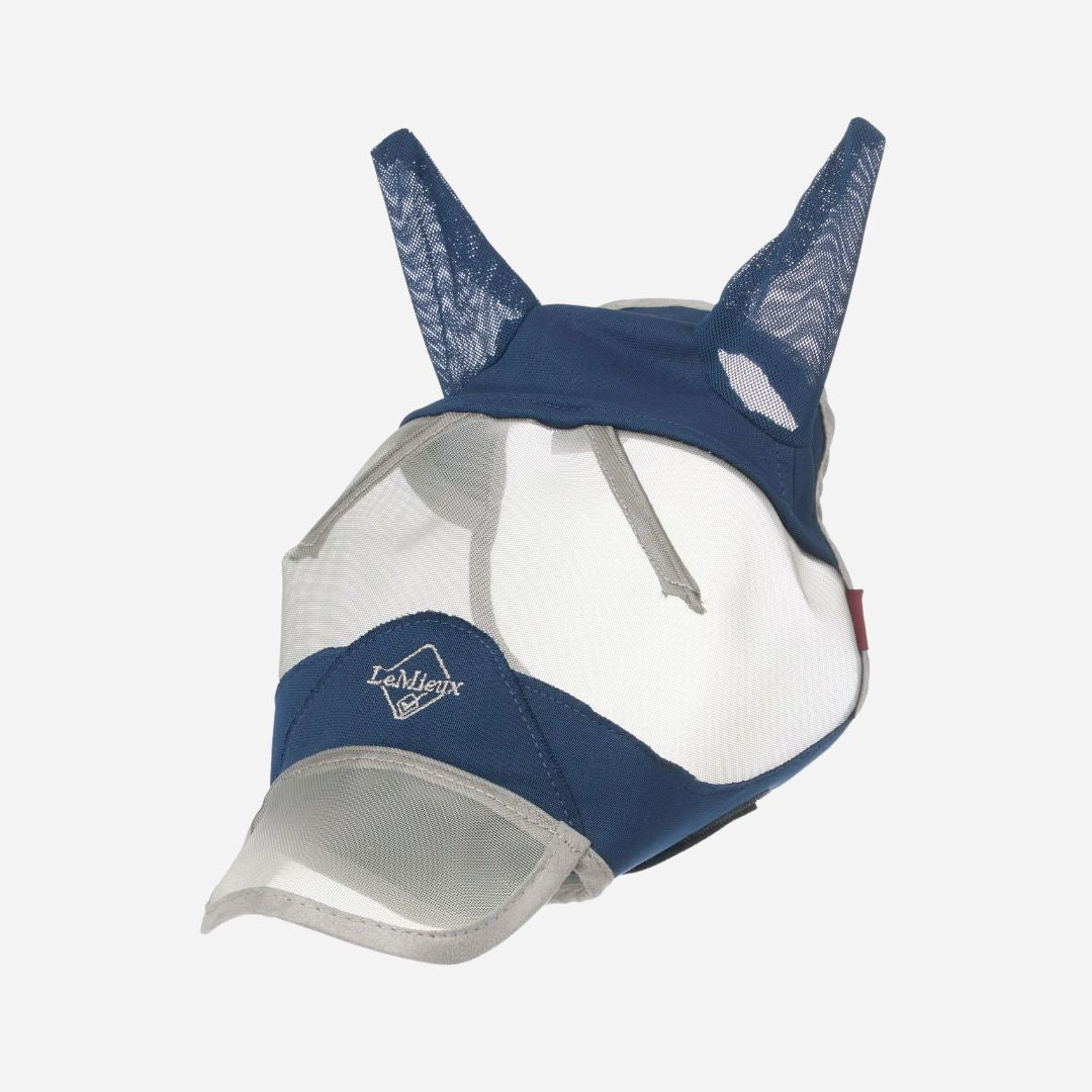 LeMieux Hobby Horse Fly Mask with Ears - UV Protection Fly Veil for Horses - Perfect for Riding, Training, and Pasture Use