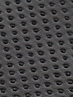Perforated Leather Black