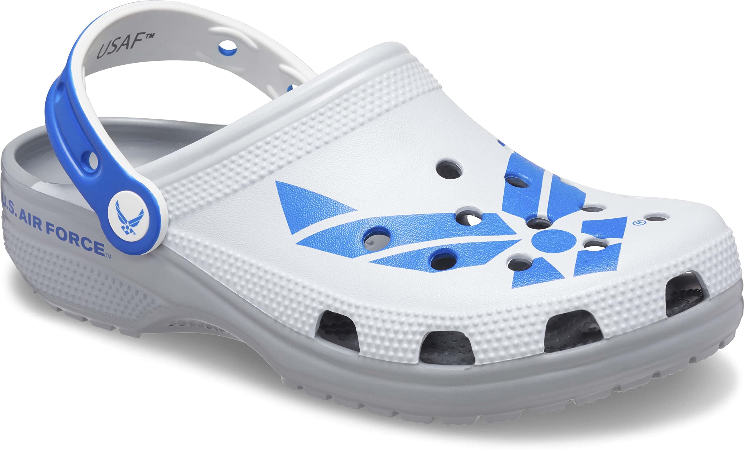 Crocs Unisex-Adult Classic United States Military Clogs - Comfortable Slip-On Shoes for Men & Women - Perfect for Casual Wear, Outdoor Activities & Healthcare Workers
