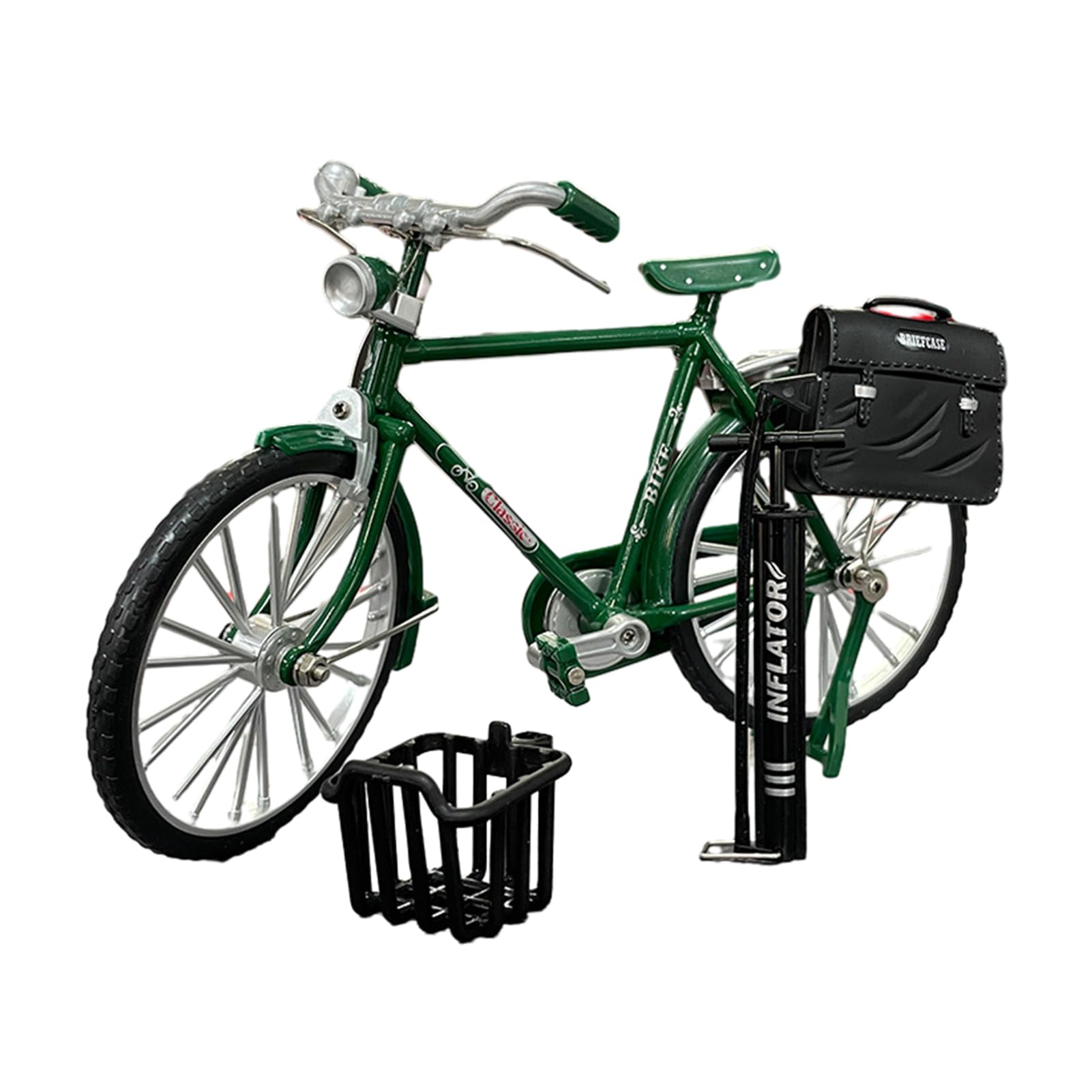 DIY Retro Bicycle Model Scale Kit - Build Your Own Miniature Bike | Perfect for Kids & Adults | Fun Tabletop Ornament & Educational STEM Project for Home Decor, Office Display & Gift Giving