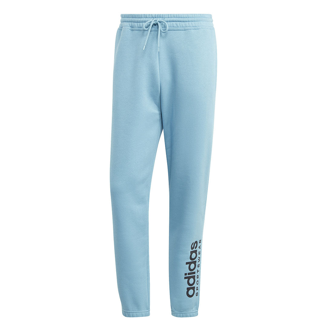 Adidas Men's All SZN Fleece Graphic Pants (IC9785) - Comfortable Winter Joggers for Running, Gym & Lounge Wear