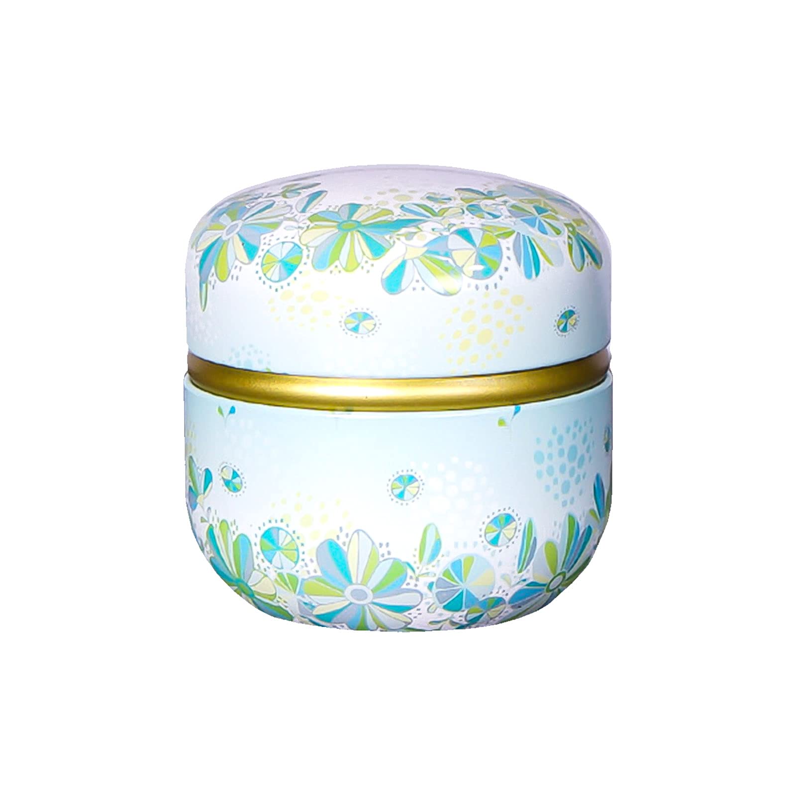 Topwon Powder Case with Soft Powder Puff - Travel-Friendly Body Powder Container for Baby & Mom - Dusting Powder Dispenser for On-the-Go Use (Green) | Perfect for Diaper Bags, Gym Essentials & Postpartum Care