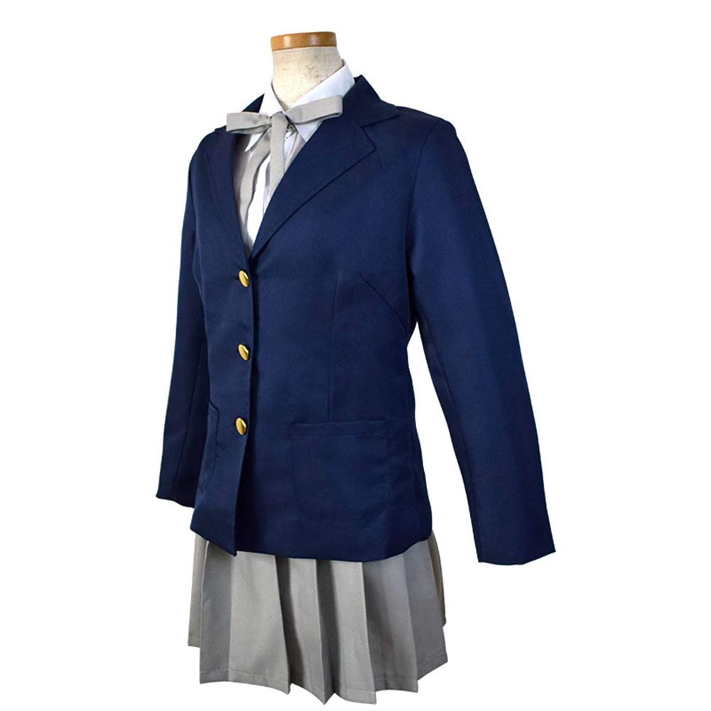 Hirasawa Yui Akiyama Mio Anime Cosplay Costume - Adult School Uniform Outfit Dress for K-ON! Fans | Perfect for Conventions, Halloween & Cosplay Events