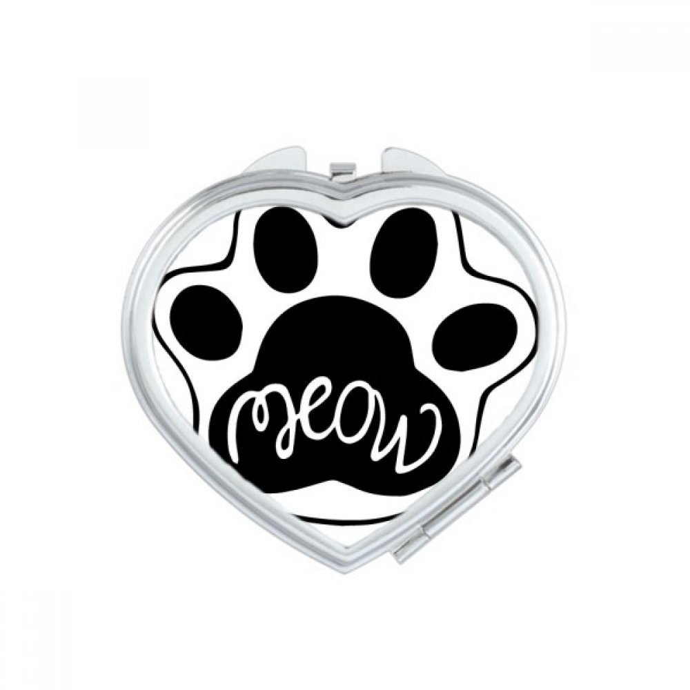 Bestchong Mewing Cat Paw Mirror - Portable Handheld Makeup Mirror for Travel & DIY