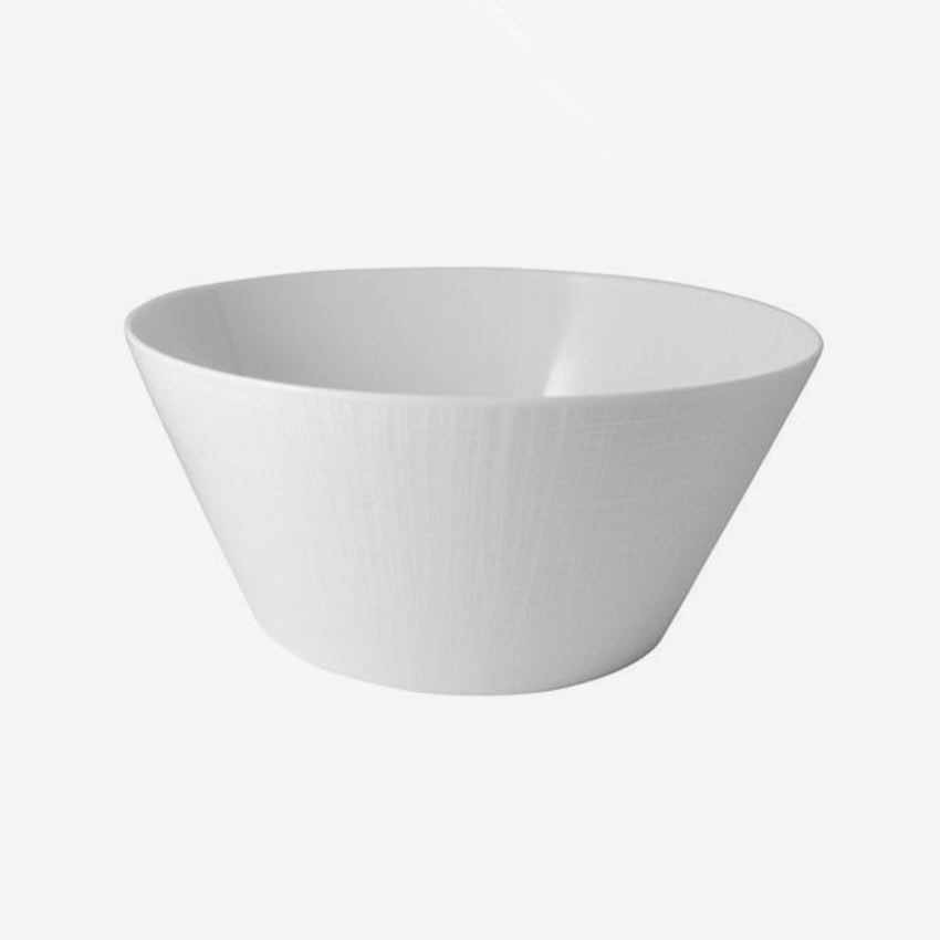 Bernardaud Elegant Organza Salad Bowl - Premium Glass Serving Bowl for Salads, Fruits & Desserts - Perfect for Dinner Parties, Picnics & Home Entertaining