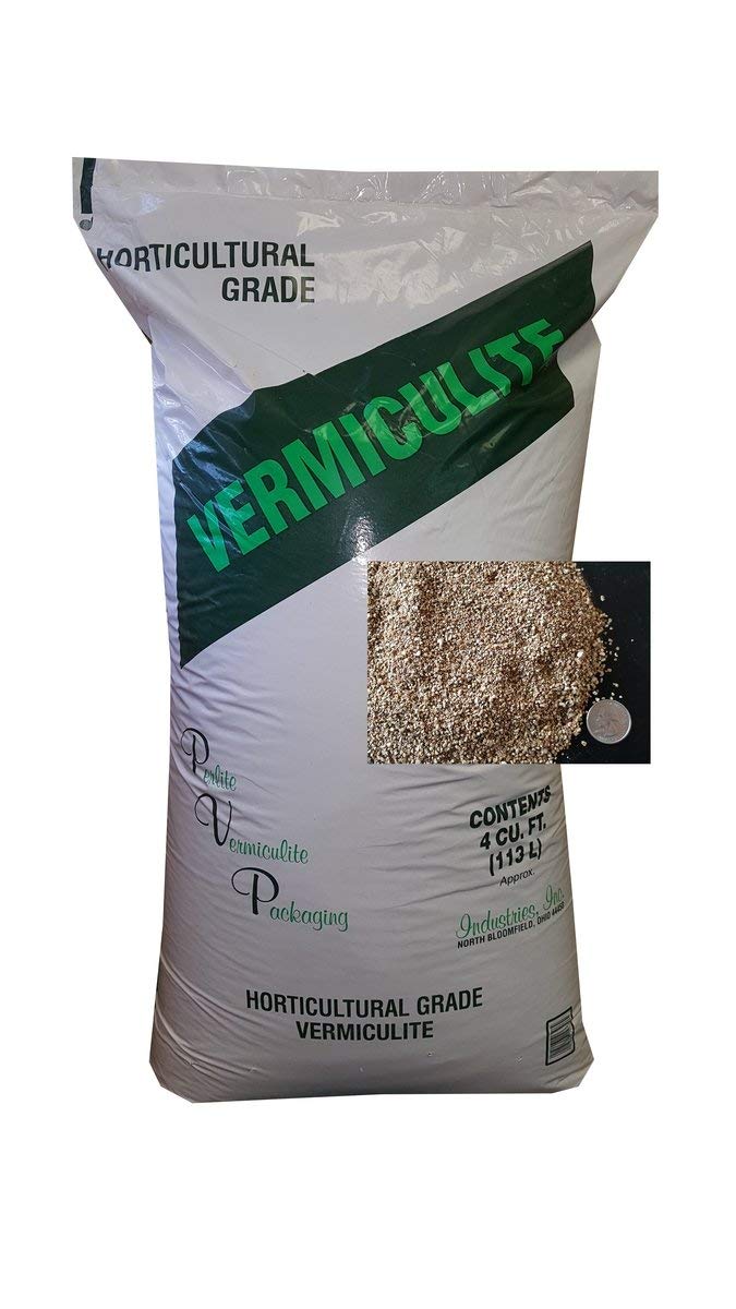 Premium 120 Quart Perlite Soil Amendment & 103 Quart Vermiculite Soil Conditioner Bundle - Improve Drainage & Aeration for Indoor Plants, Hydroponics, Seed Starting & Garden Beds