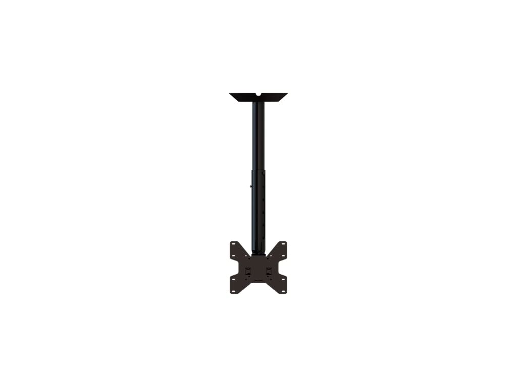 Universal Ceiling Mount Bracket for 13-37 inch TVs - Complete Installation Kit with Tilt Adjustment - Perfect for Living Rooms, Bedrooms & Home Theaters