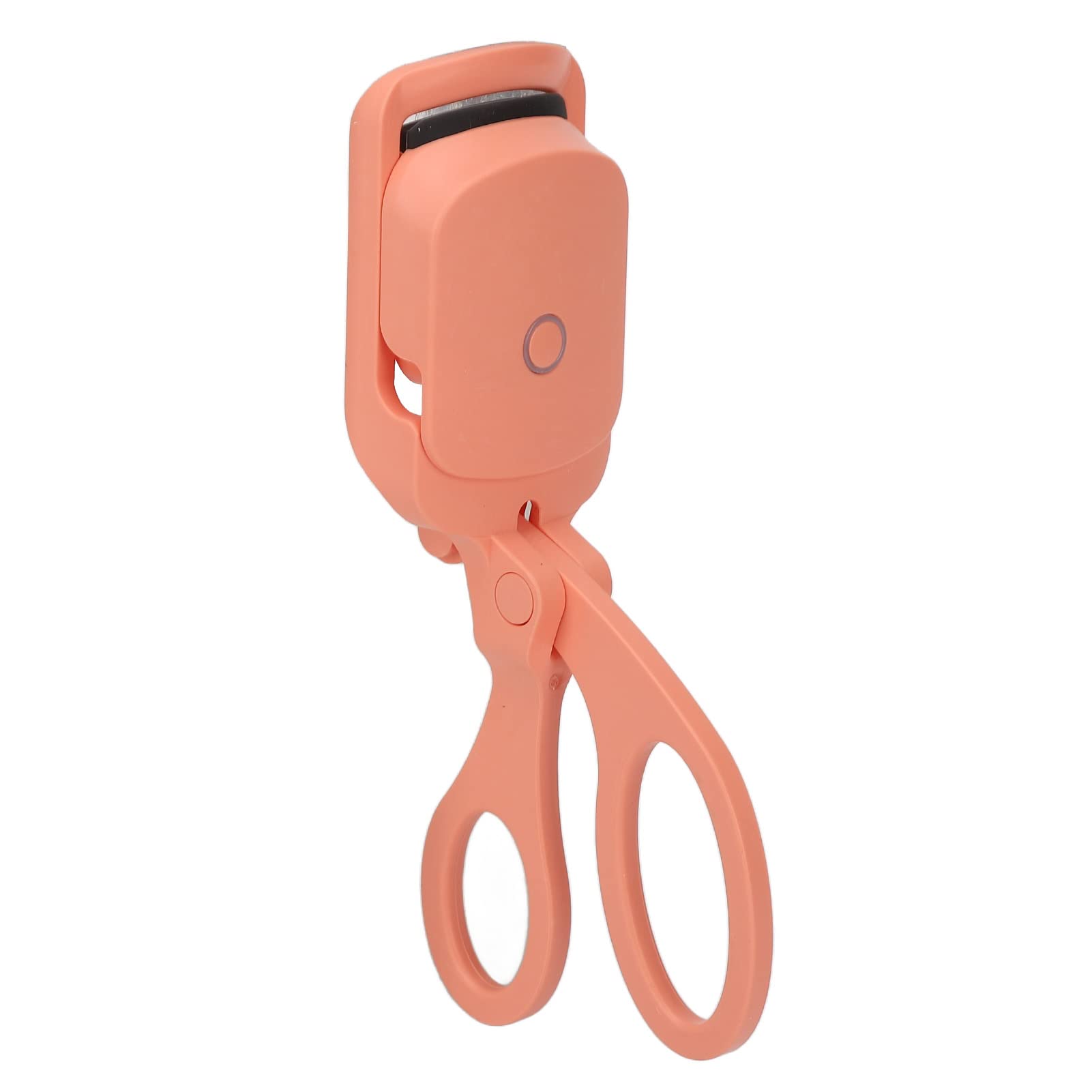 Rechargeable Electric Eyelash Curler - Permanent Setting Lash Curling Tool with User Guide for Salon & Home Makeup (Orange) | Perfect for Bridal, Party & Daily Eye Makeup Looks
