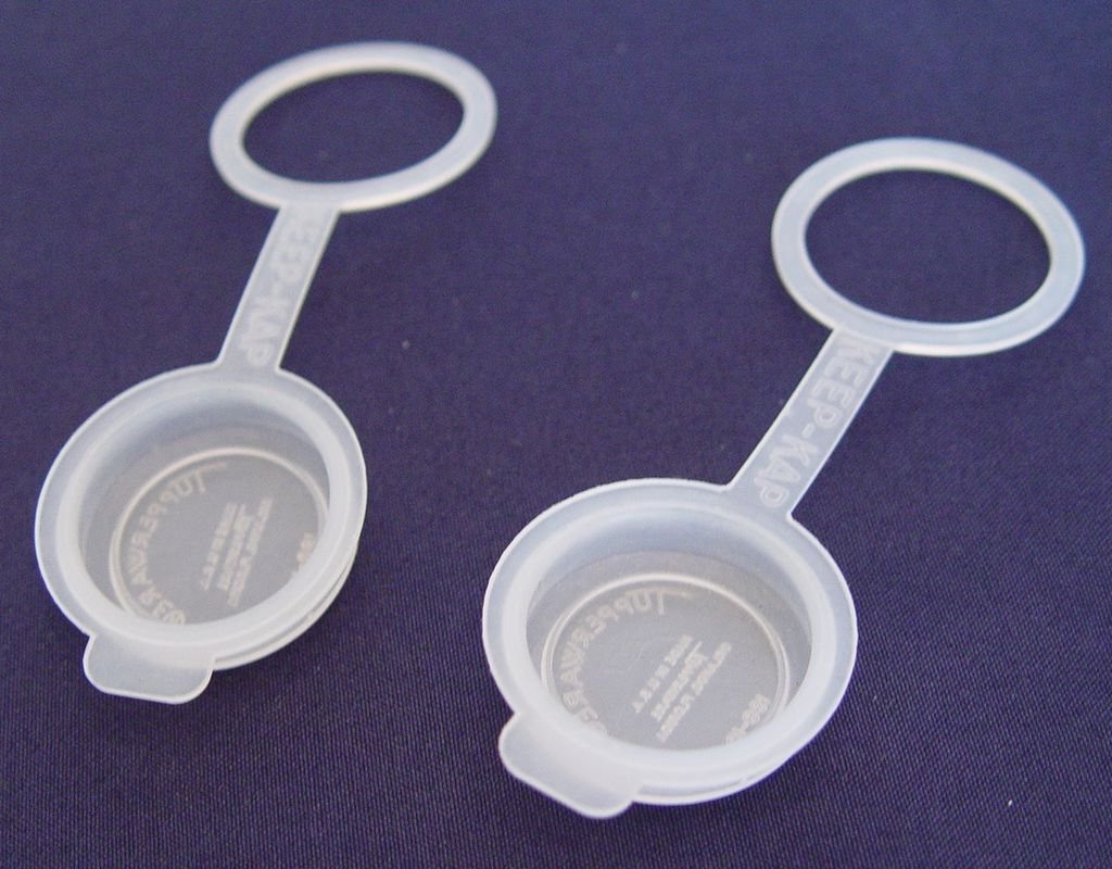 Vintage Tupperware Soda Keep-Kap Seals #198 - Set of 2 Retro Drink Container Lids for Soda Bottles & Glass Jars | Perfect for Home Storage, Picnics & Vintage Collectors