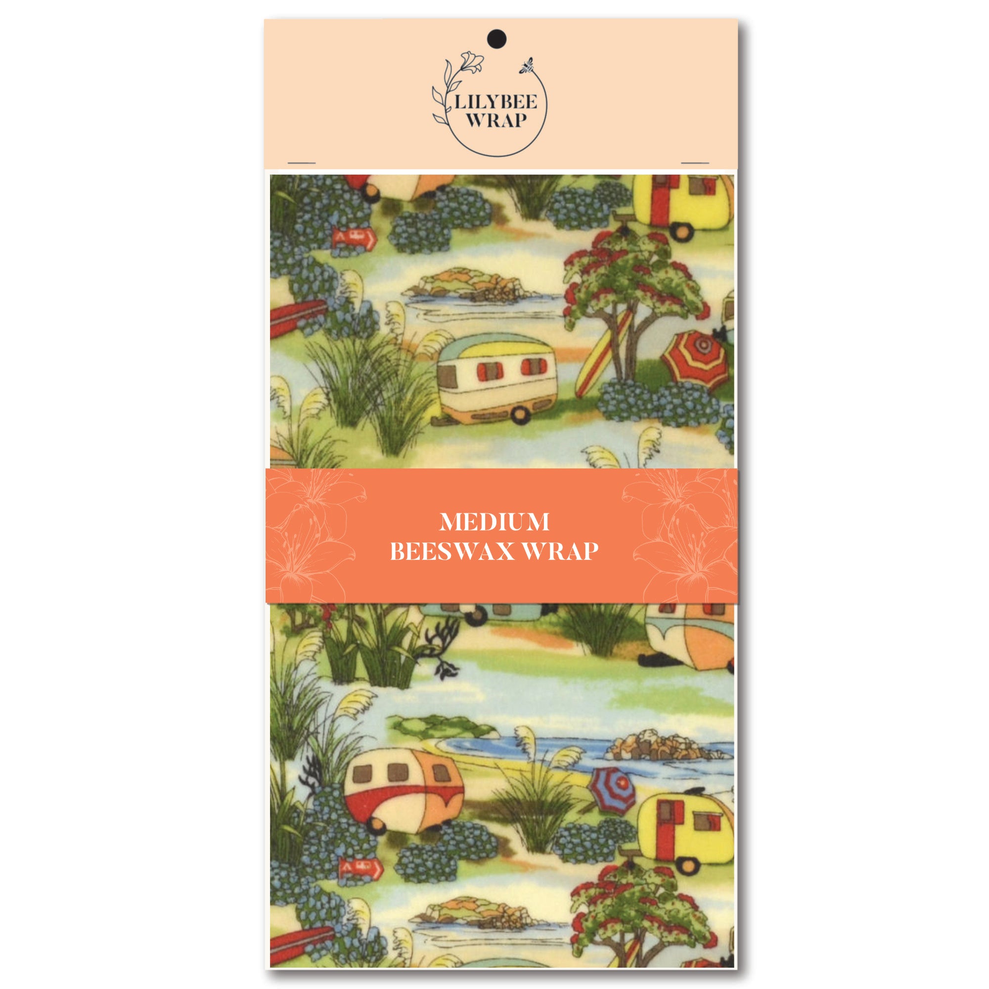 Eco-Friendly Beeswax Food Wraps - Reusable & Sustainable Alternative to Plastic Wrap - Perfect for Picnics, Lunch Boxes, and Food Storage