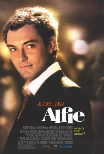 ALFIE Movie Poster Double-Sided 27x40 Inches Original Jude Law - Vintage Film Wall Art for Home Theater, Cinema Room & Movie Collector's Display