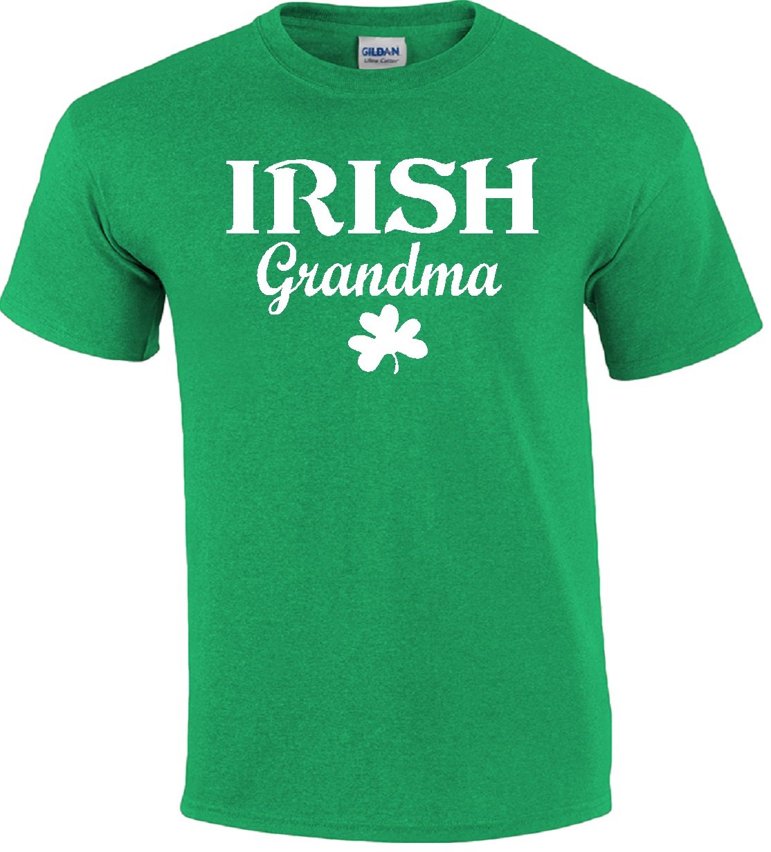 STUFF WITH ATTITUDE Irish Grandma Kelly Green T-Shirt | Funny St. Patrick's Day Apparel | Perfect for Irish Pride Events & Casual Wear