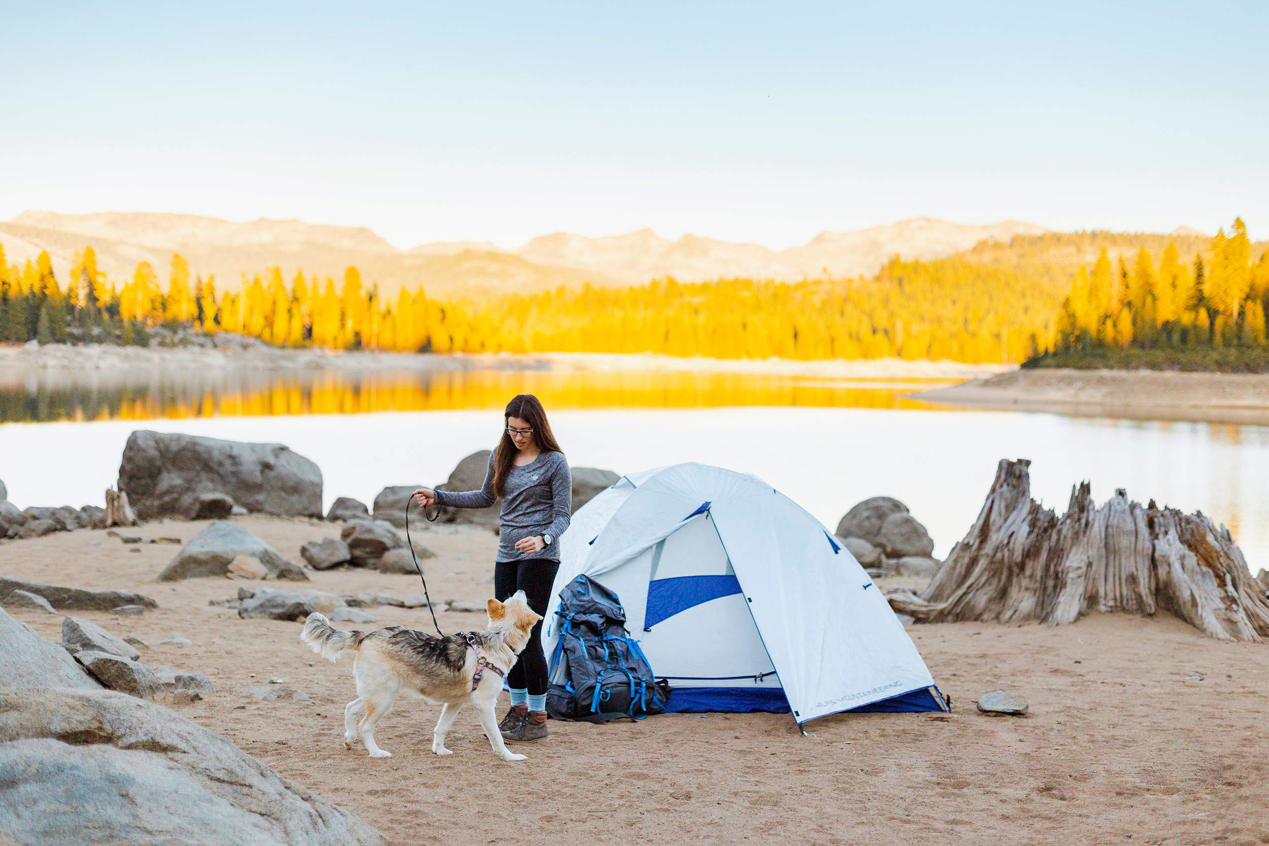 ALPS Mountaineering Lynx 2-Person Backpacking Tent - Lightweight Waterproof Camping Tent for Hiking & Outdoor Adventures | Perfect for Backpackers & Couples