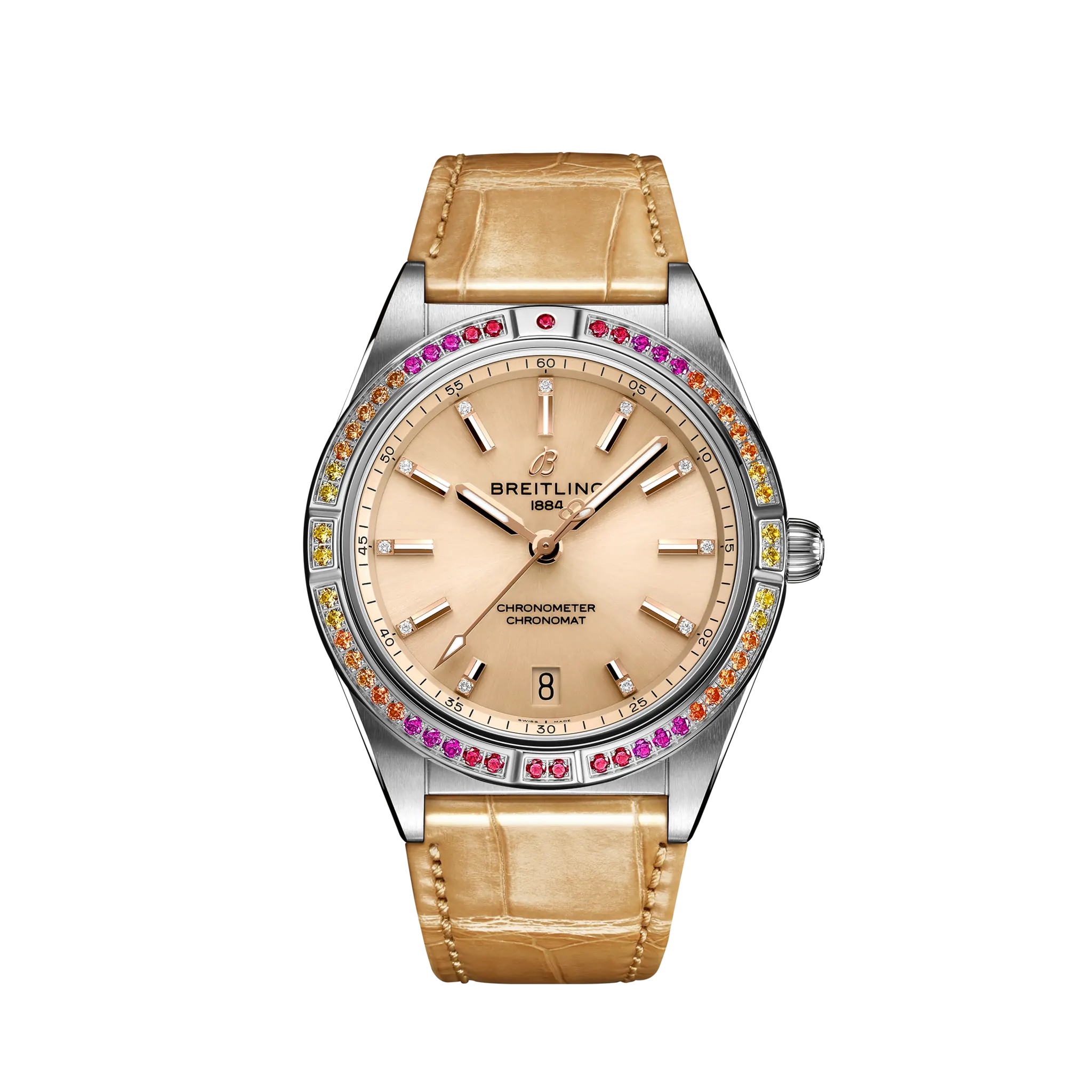 Breitling Chronomat Automatic 36 Stainless Steel Men's Watch - Luxury Dive Watch for Business, Travel & Special Occasions