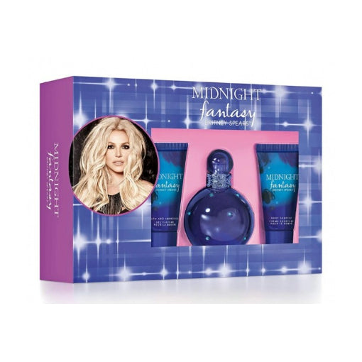 Midnight Fantasy 3 Piece Eau de Parfum Gift Set - 100ml Perfume Bottle for Women, Long Lasting Floral Fragrance - Perfect for Date Night, Special Occasions & Daily Wear