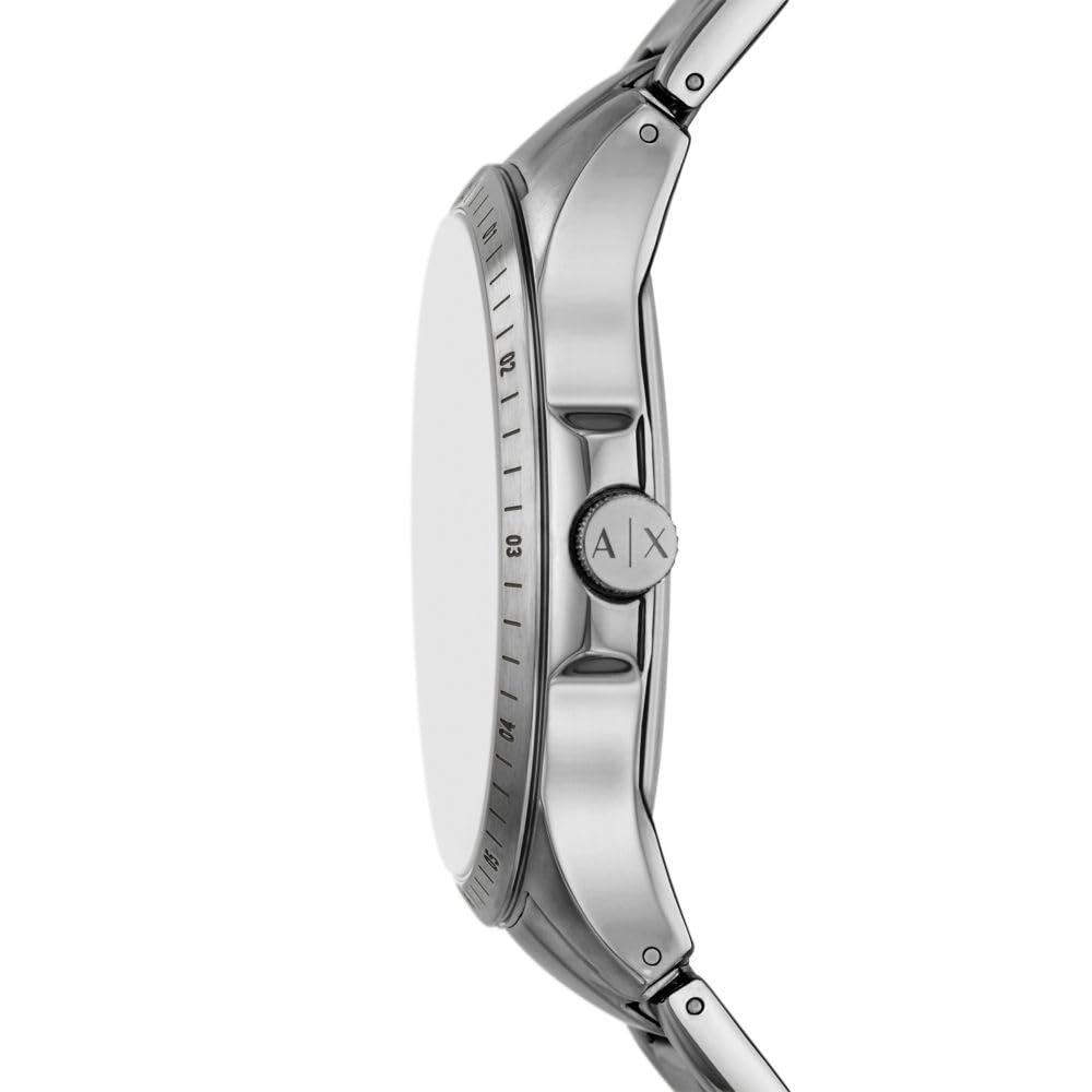 A|X Armani Exchange Men's Chronograph Watch - Leather, Stainless Steel or Silicone Band Options | Stylish Accessory for Business, Casual & Formal Occasions