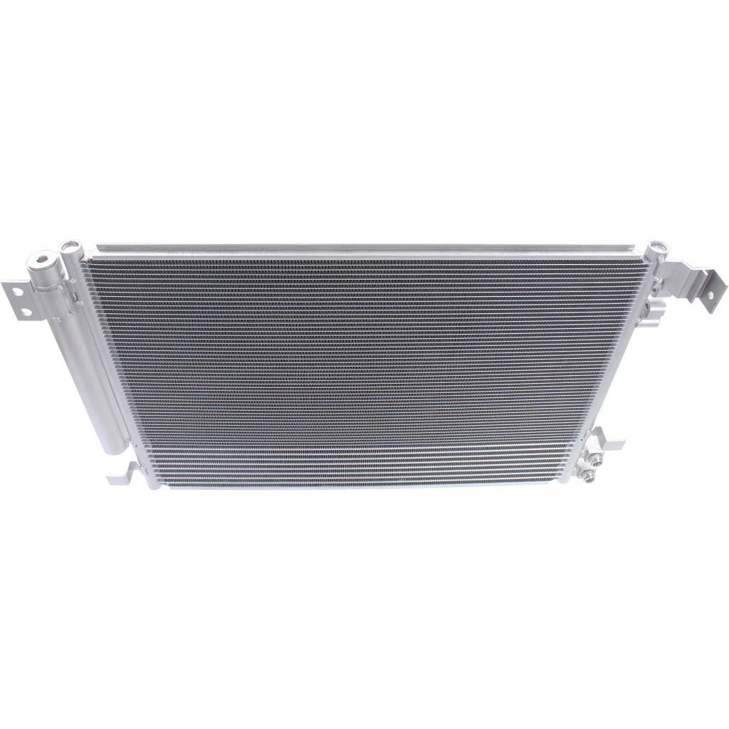 Cadillac ATS AC Condenser 2013-2019 Replacement - Parallel Flow 5MM with Transmission Oil Cooler | Compatible with GM3030299 & 22966151 | Perfect for Summer Cooling & Long Road Trips