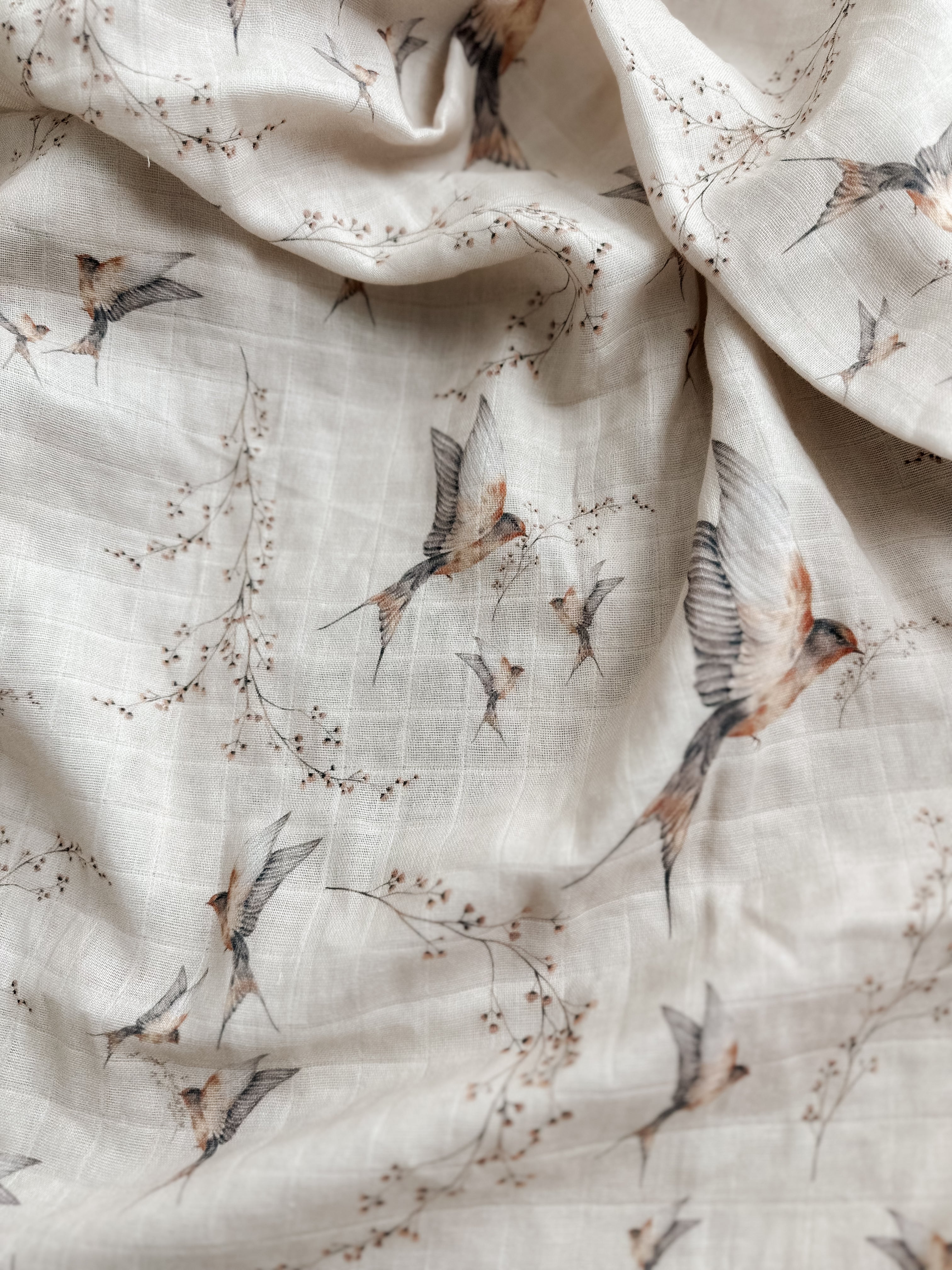 Organic Muslin Swaddle Blanket for Babies - Soft Breathable Cotton Wrap for Newborns & Infants - Perfect for Swaddling, Nursing, and Stroller Use