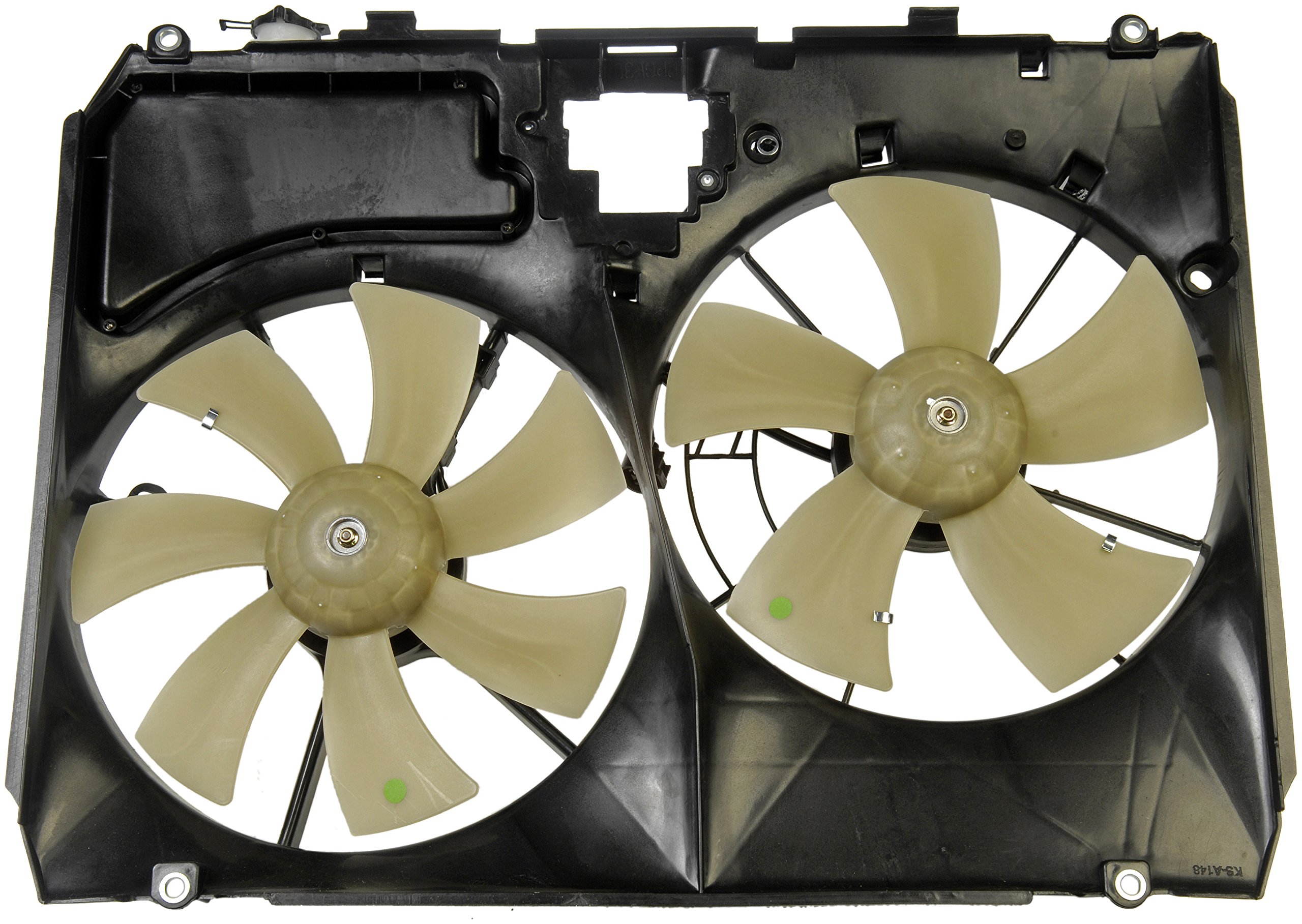 Dorman 620-553 Engine Cooling Fan Assembly Replacement for Toyota Camry, Corolla, RAV4 - High Performance Cooling System Part for Hot Weather & Heavy Traffic Driving
