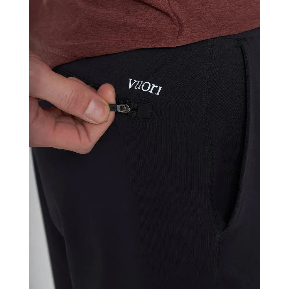 Vuori Men's Sunday Performance Shorts - Lightweight, Quick-Dry Active Shorts for Running, Gym & Lounge - Black